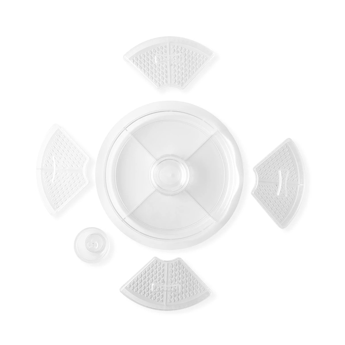 6 Serving Platter with Ice Tray, 6 of 10