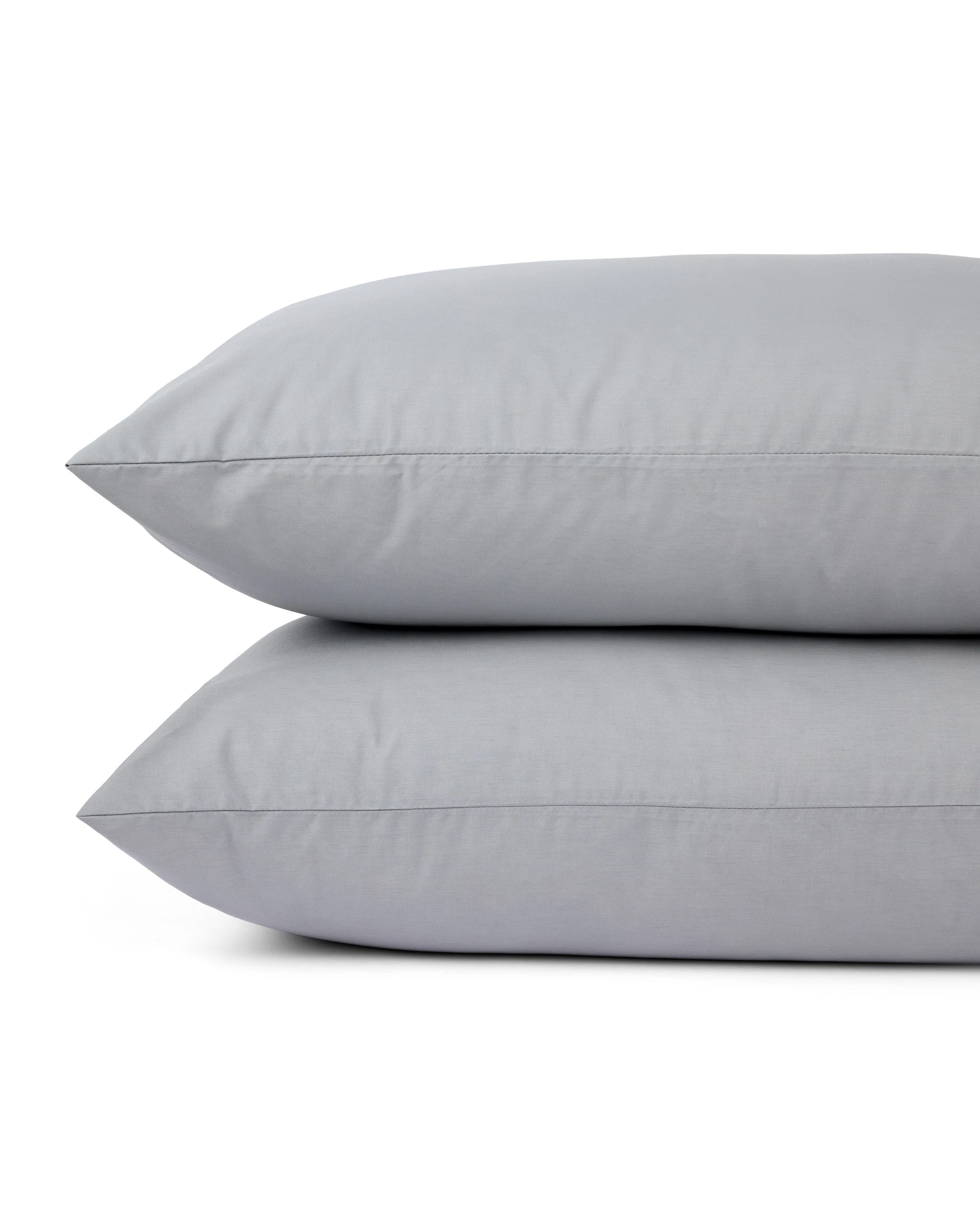 5 250 Thread Count Cotton Rich Sheet Set - Queen Bed, Light Grey, 5 of 10