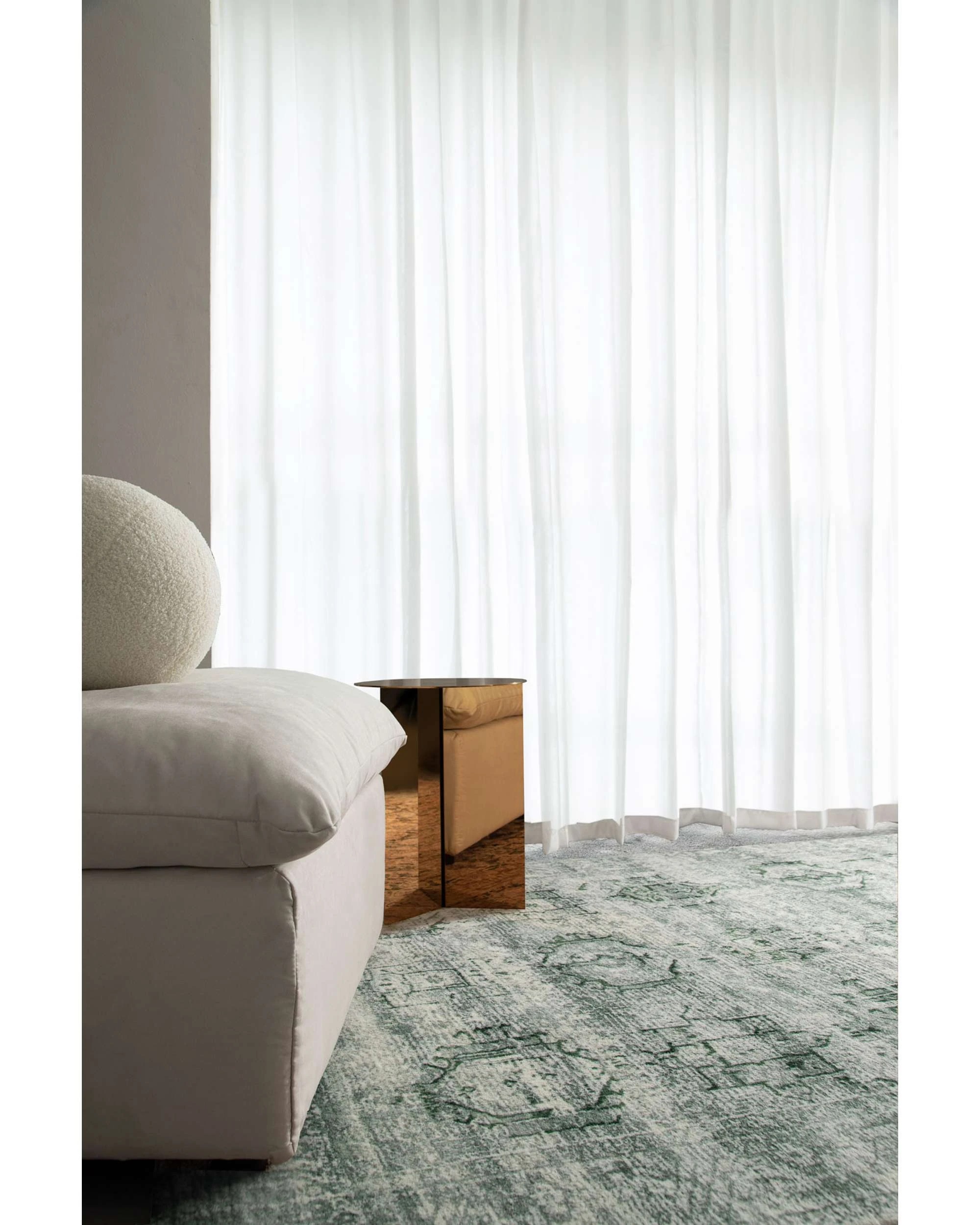 7 Loopsie Balis Tribal Washable Rug-290cm x 200cm - Green, 7 of 7
