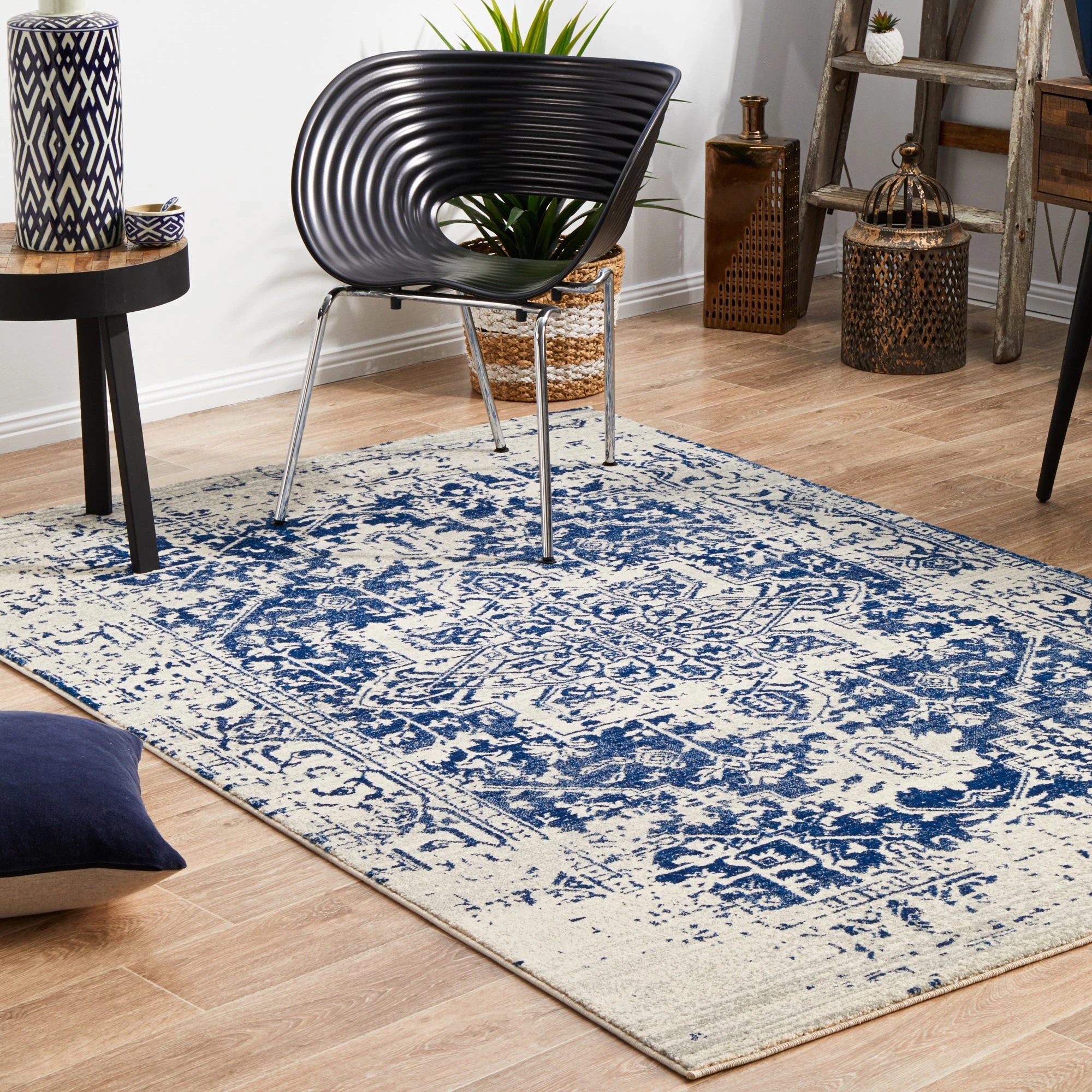 2 Common Ground Rugs Encore 253 290x200cm - Large Floor Rug - Blue, 2 of 9