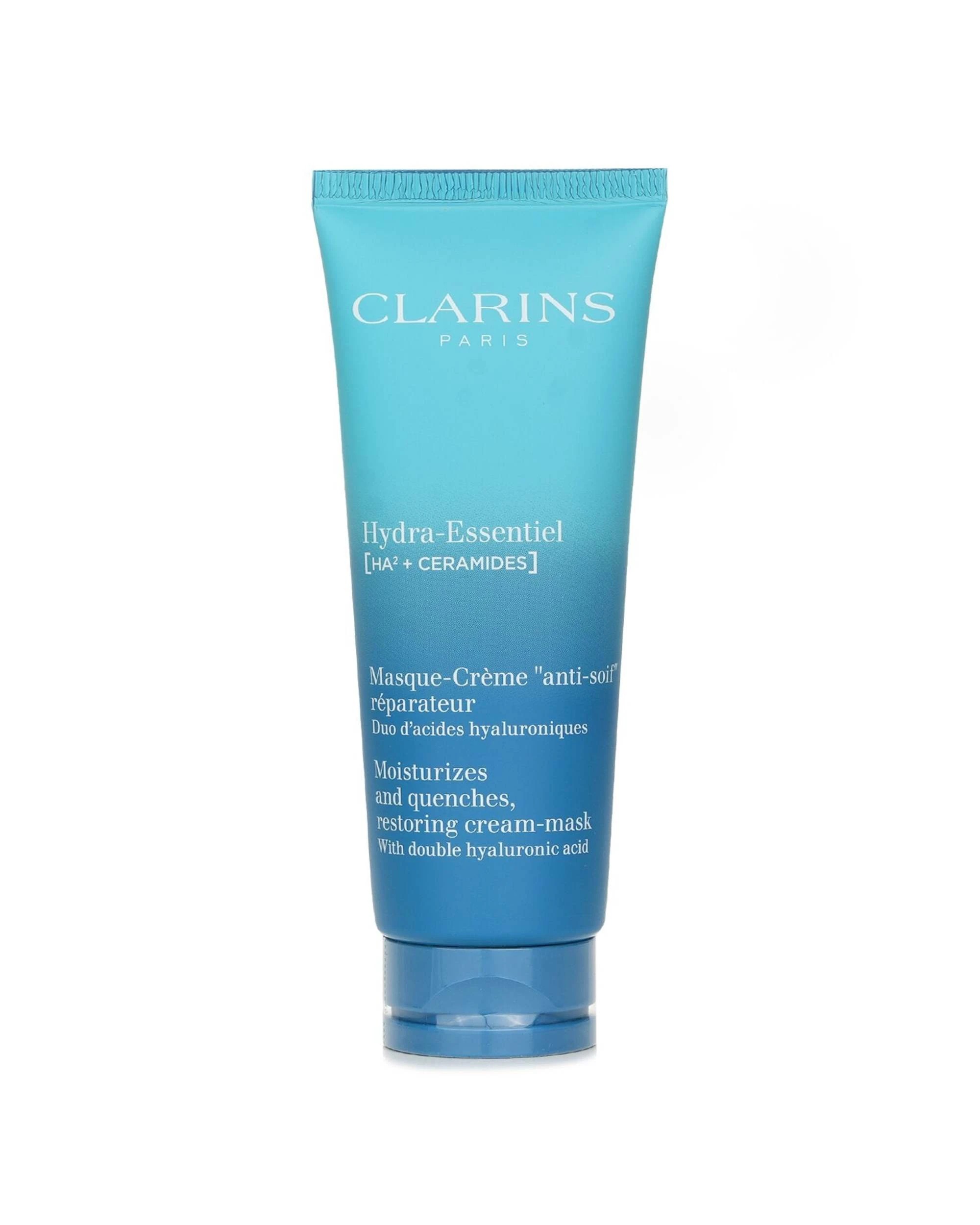 1 Clarins Hydra Essentiel Moisturizes And Quenches Restoring Cream Mask  75ml, 1 of 3