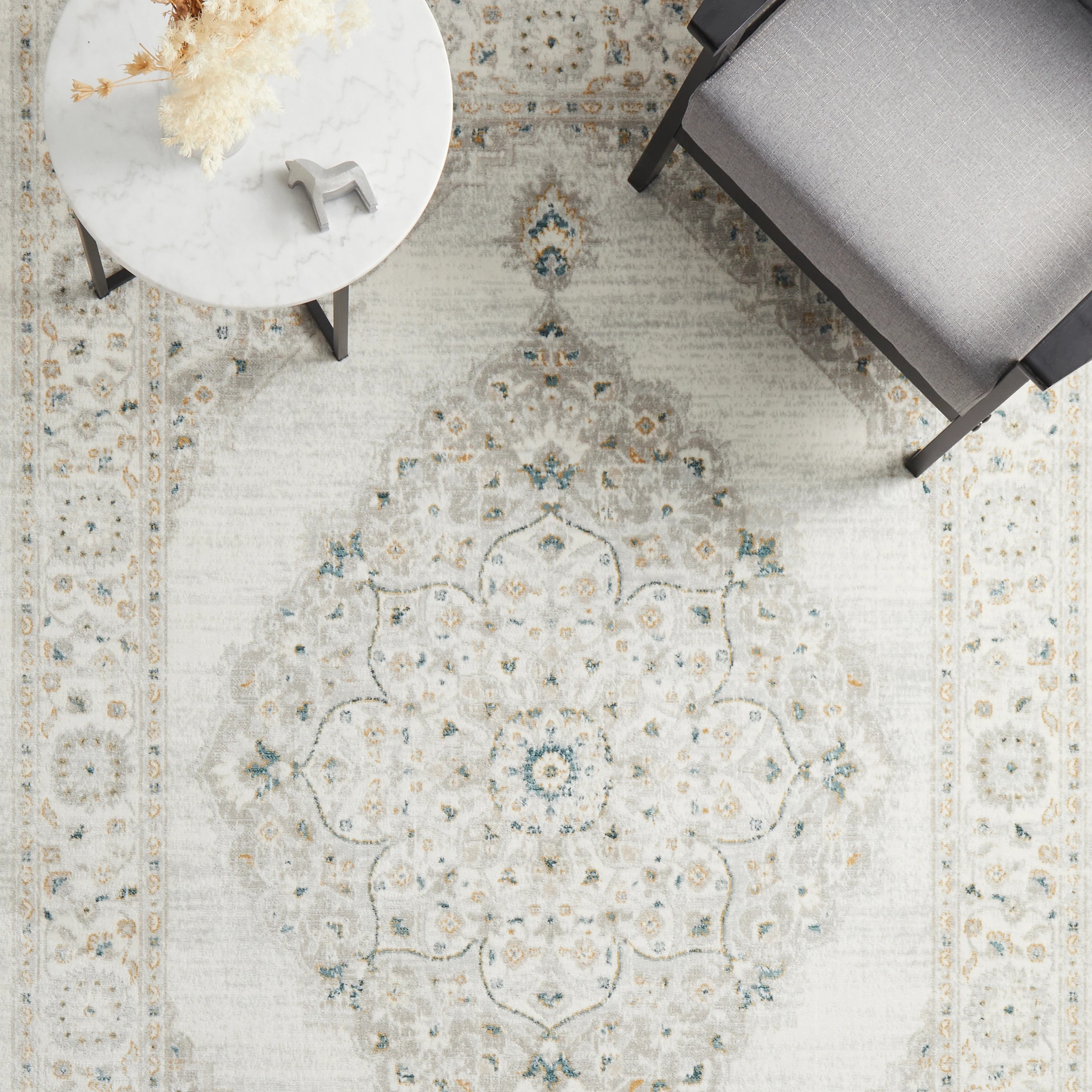 2 Common Ground Rugs Passion 77 230x160cm - Medium Bedroom Rug - Grey, 2 of 8
