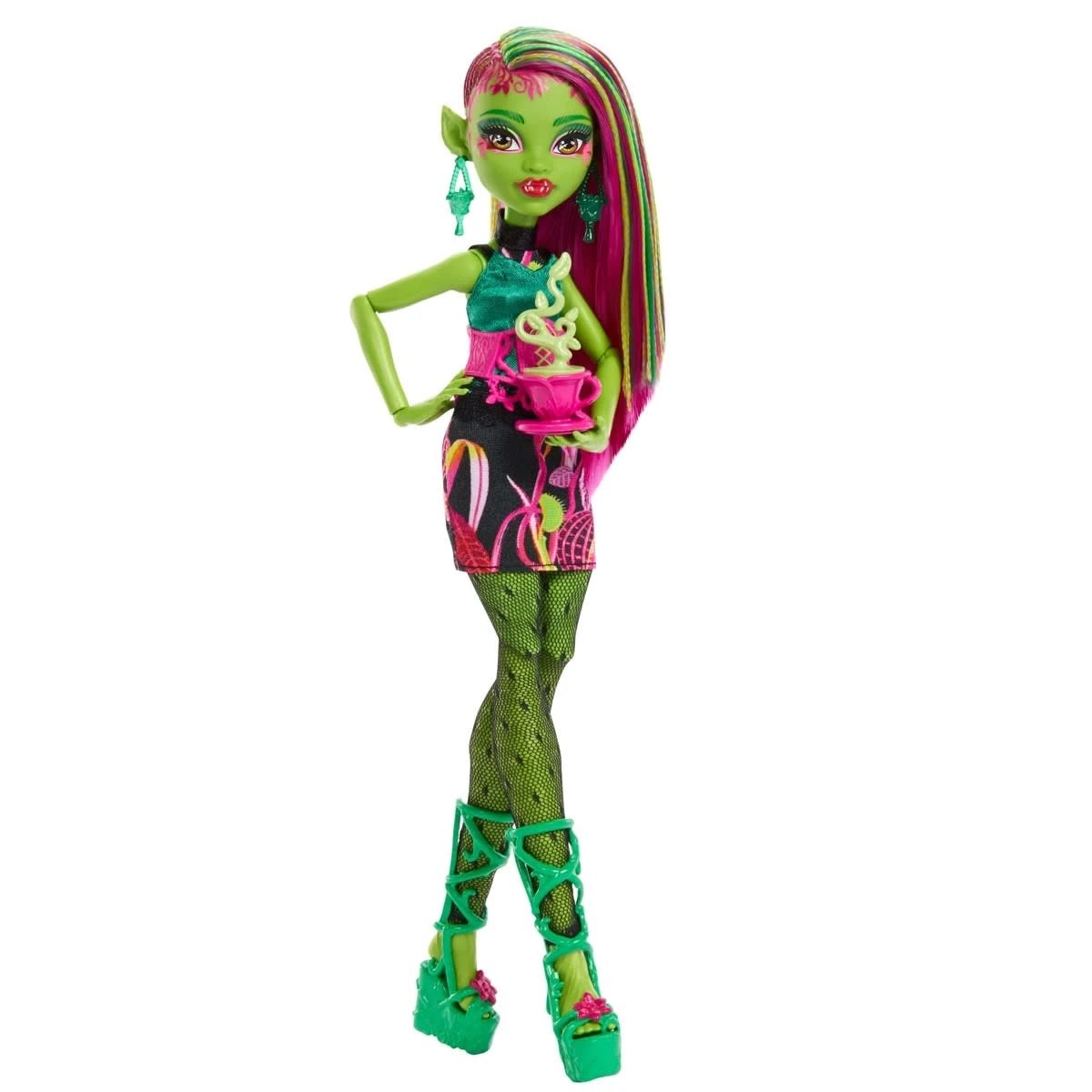 5 Monster High Skulltimate Secrets Garden Mysteries Venus McFlytrap Doll Playset, 5 of 8