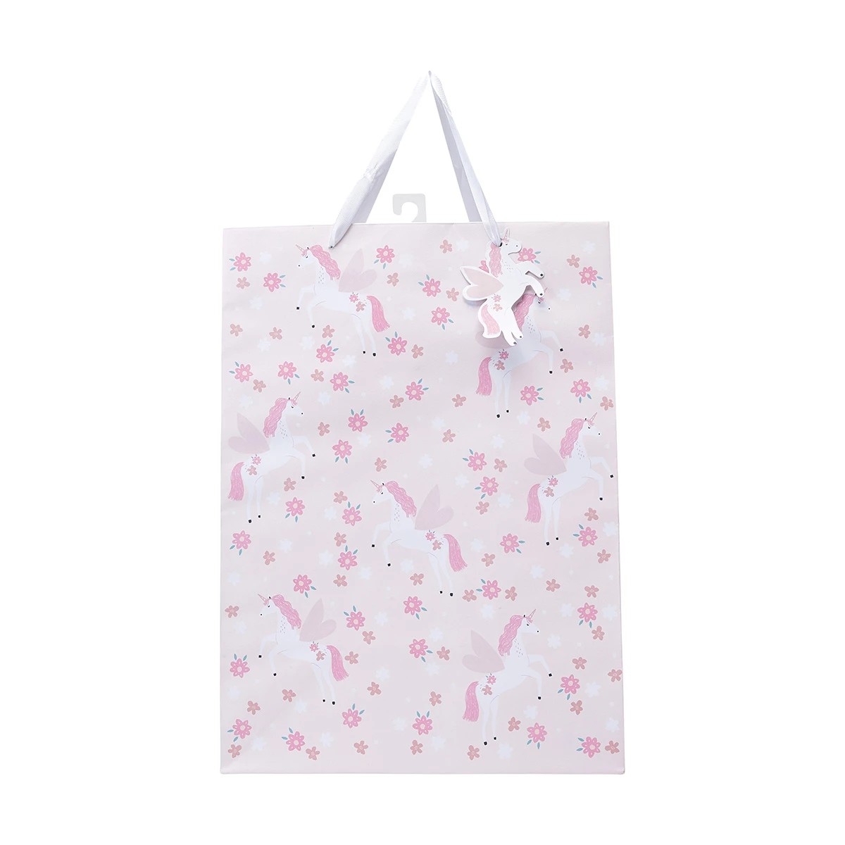 2 Unicorn Floral Gift Bag - Extra Large, 2 of 7