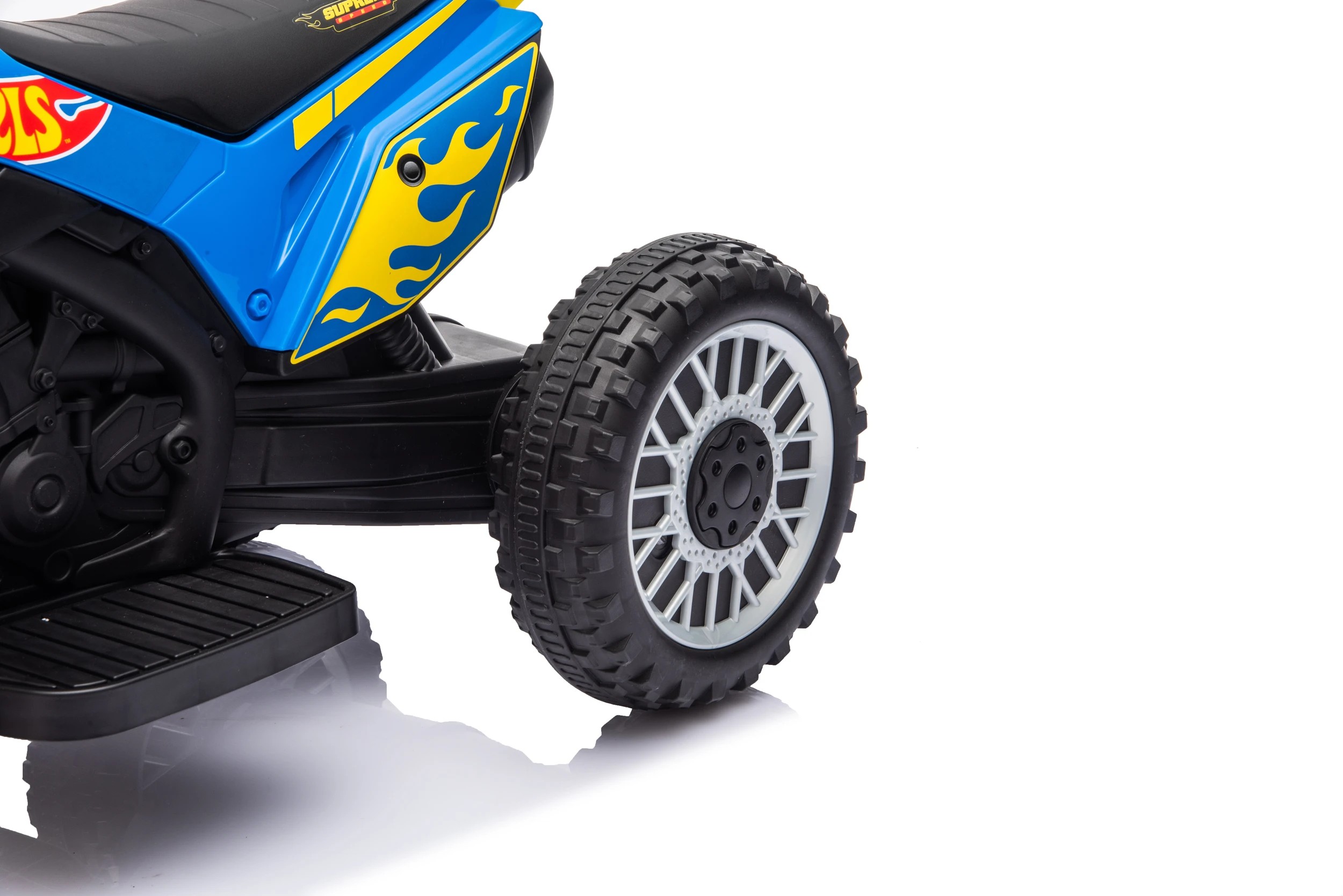 7 Hot Wheels Moto Cross 6V Ride On - Blue, 7 of 9