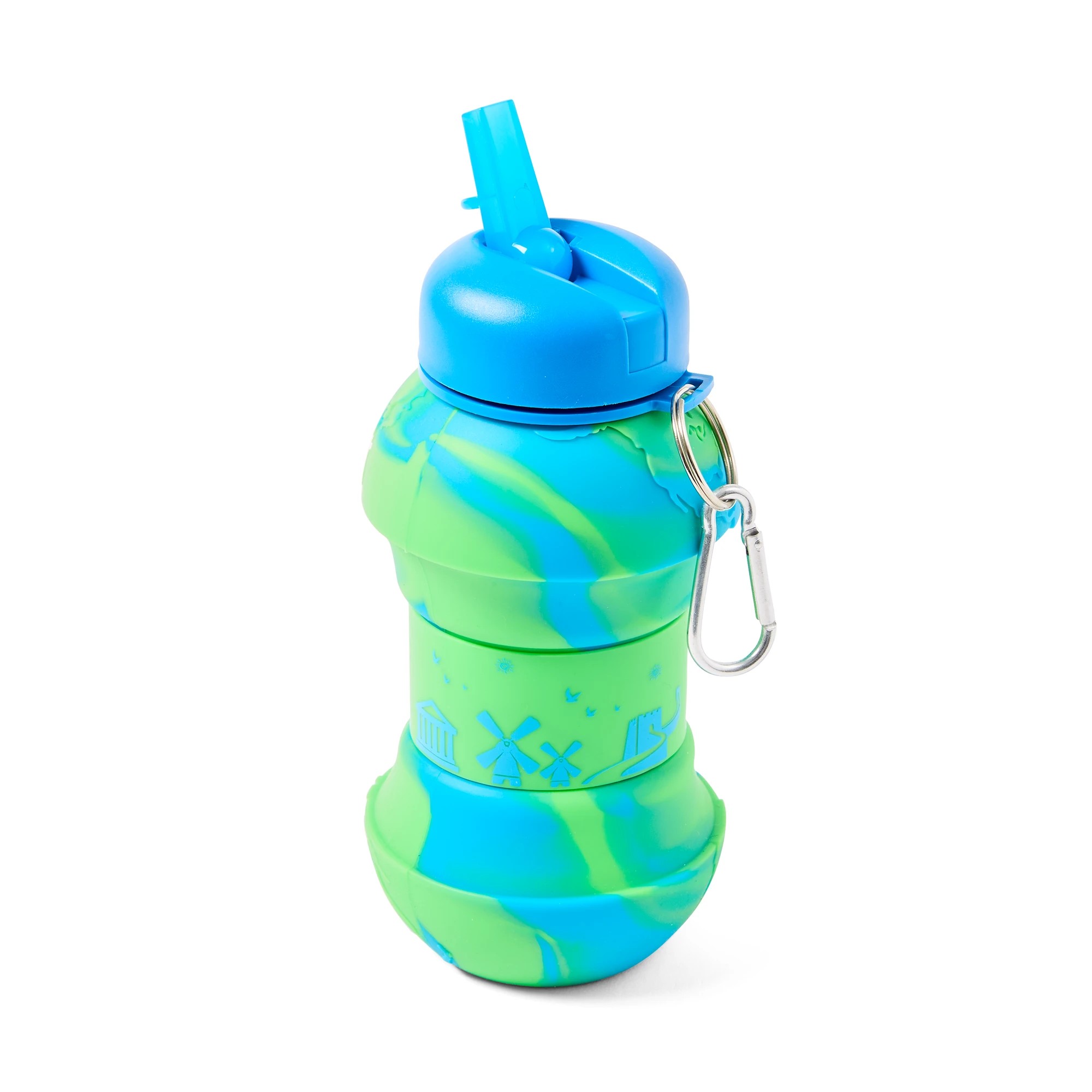 2 550ml Globe Pop-Up Collapsible Drink Bottle, 2 of 8