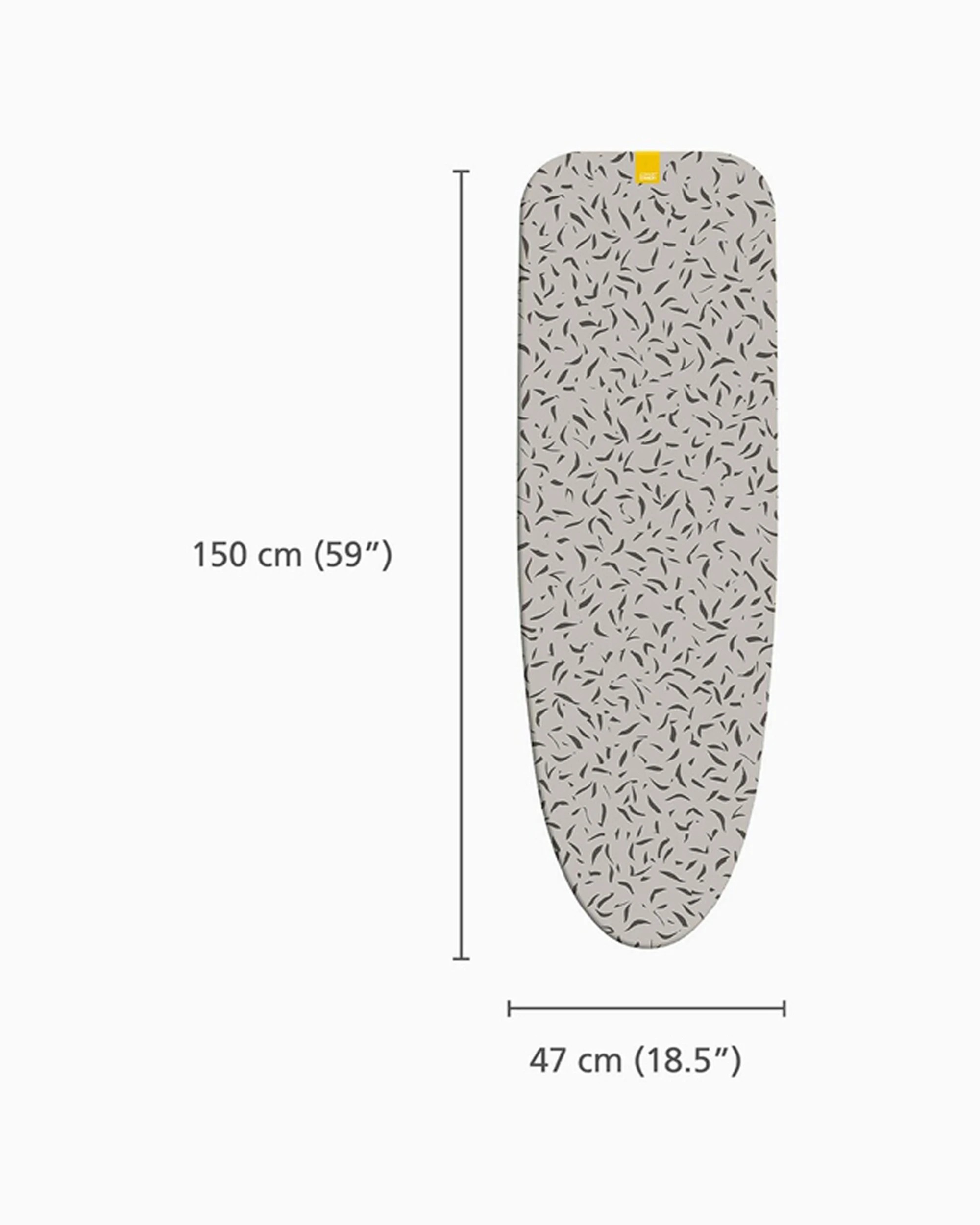 4 Joseph Joseph Glide Max Cotton Ironing Board Cover 135x45cm Soft Padded Ecru - White, 4 of 4