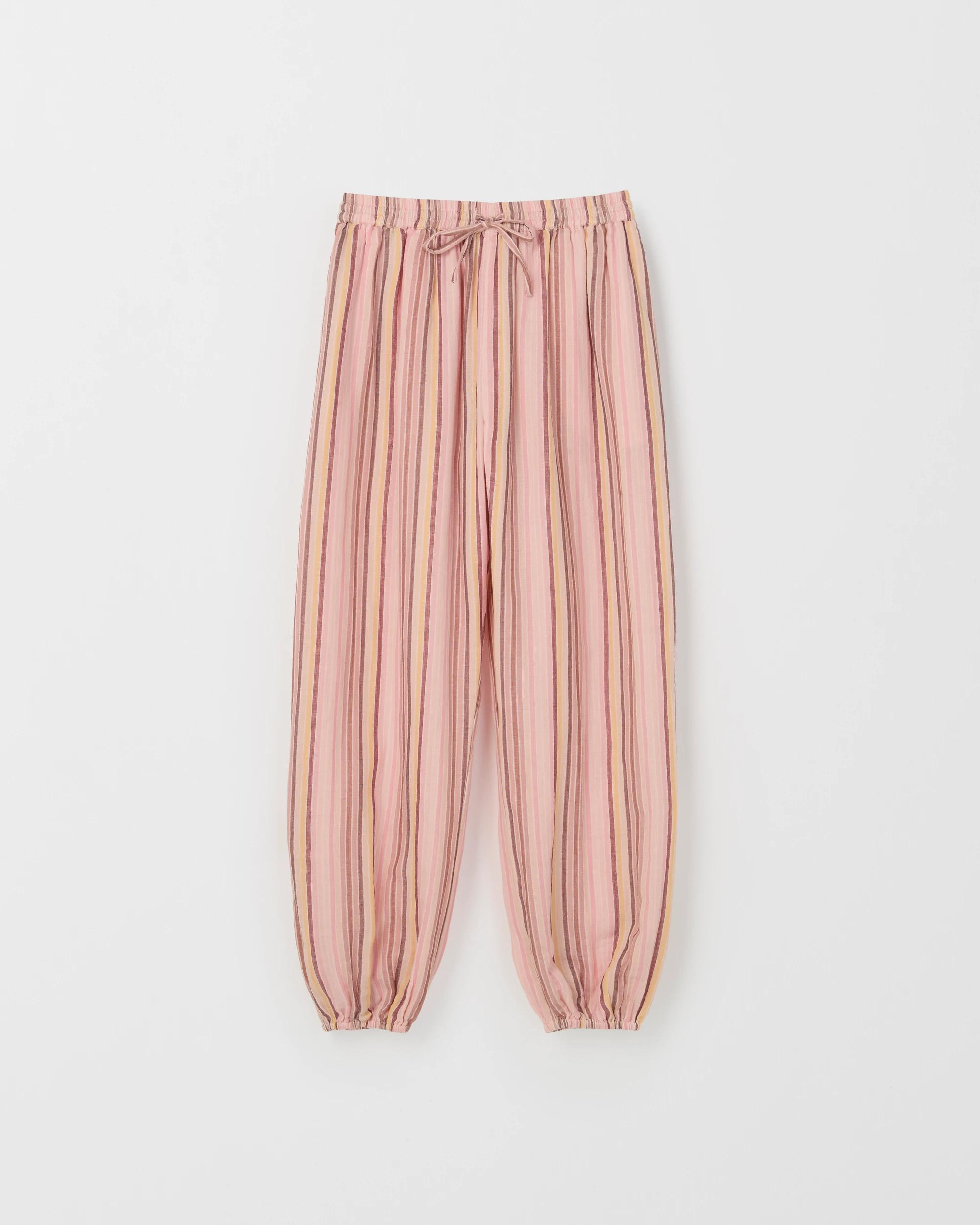 1 Target Kids Woven Balloon Pants PINK STRIPE, 1 of 2