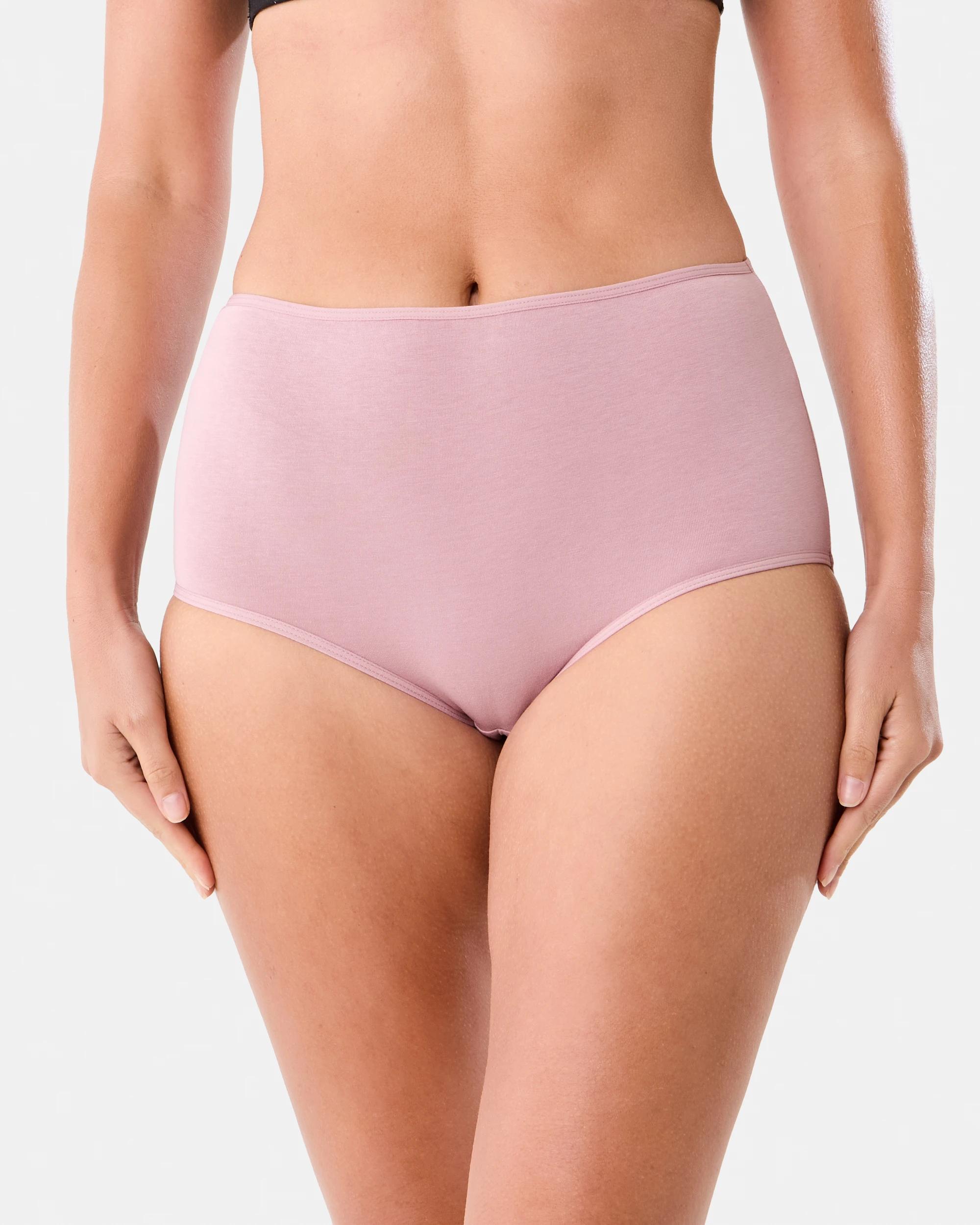 4 7 Pack Cotton Stretch Full Briefs Pink Pack, 4 of 10