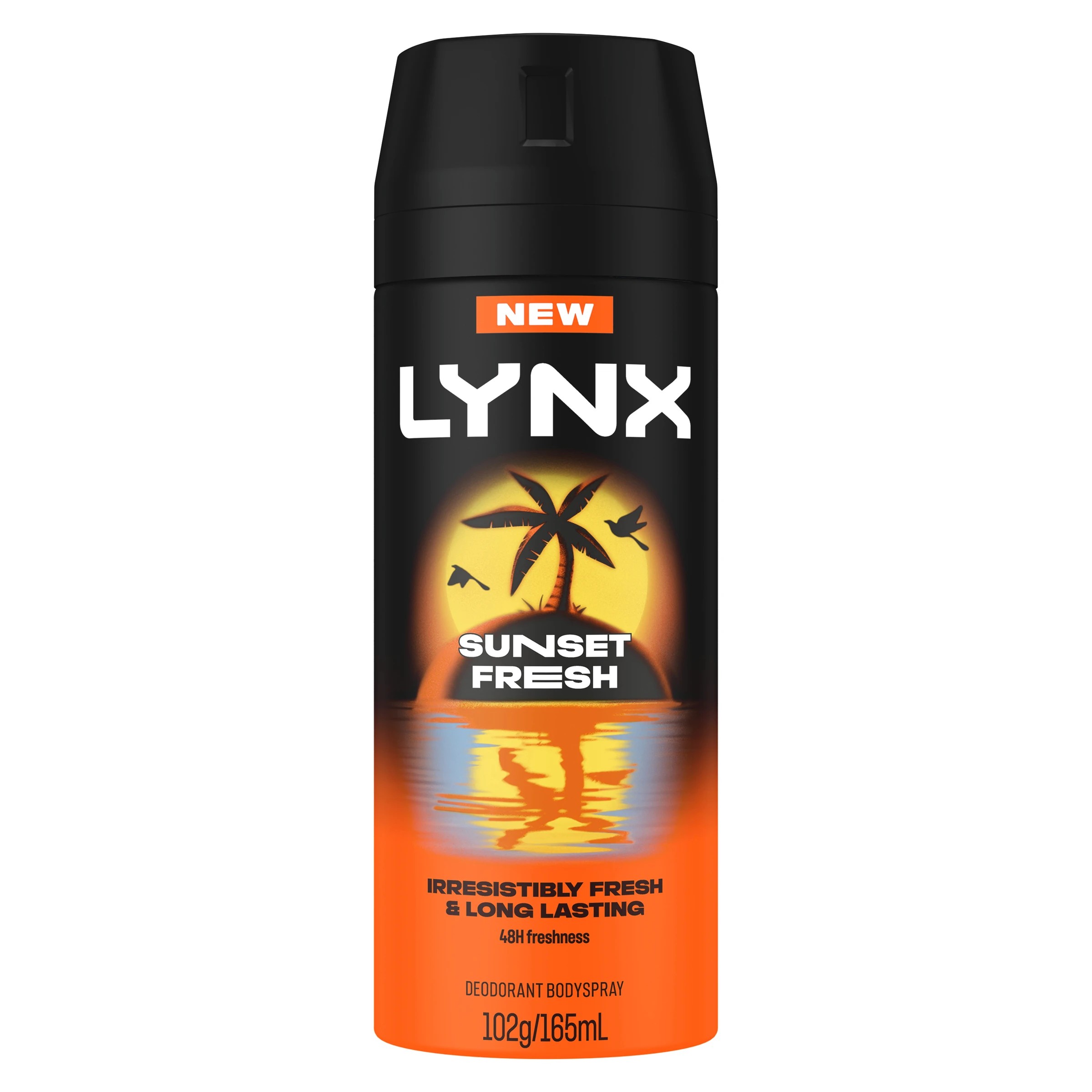 1 LYNX Sunset Fresh 48H Odour Protection Deodorant Bodyspray 165ml - Mango and Mandarin Scent, 1 of 6