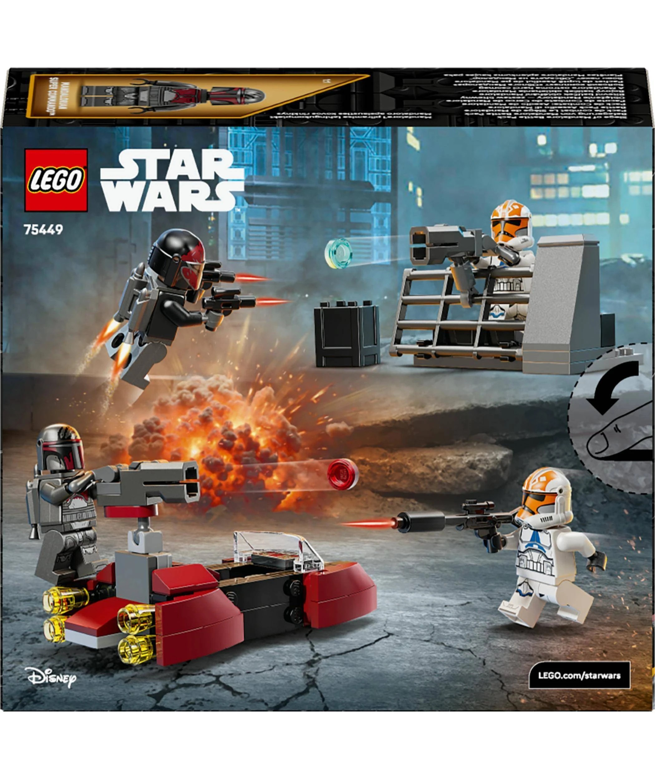 10 LEGO Star Wars Siege of Mandalore Battle Pack 75449, 10 of 10