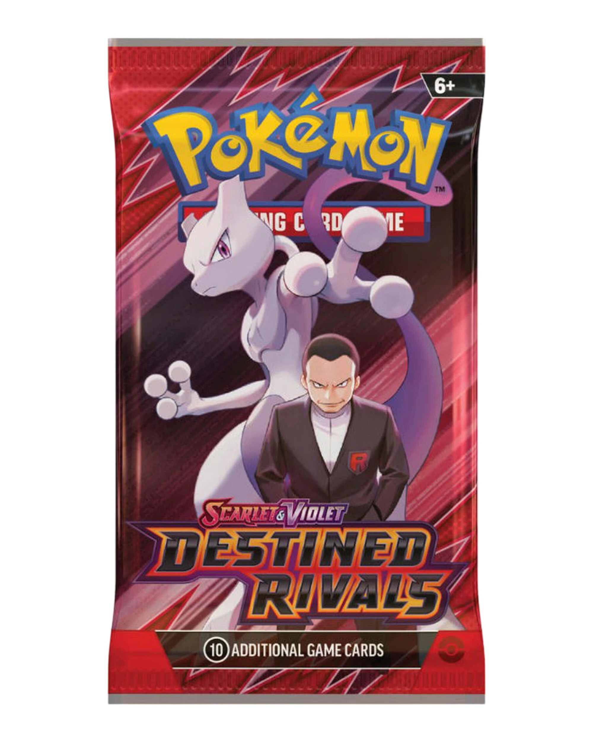 3 Scarlet & Violet Destined Rivals Single Booster Pack Pokemon Tcg, 3 of 6