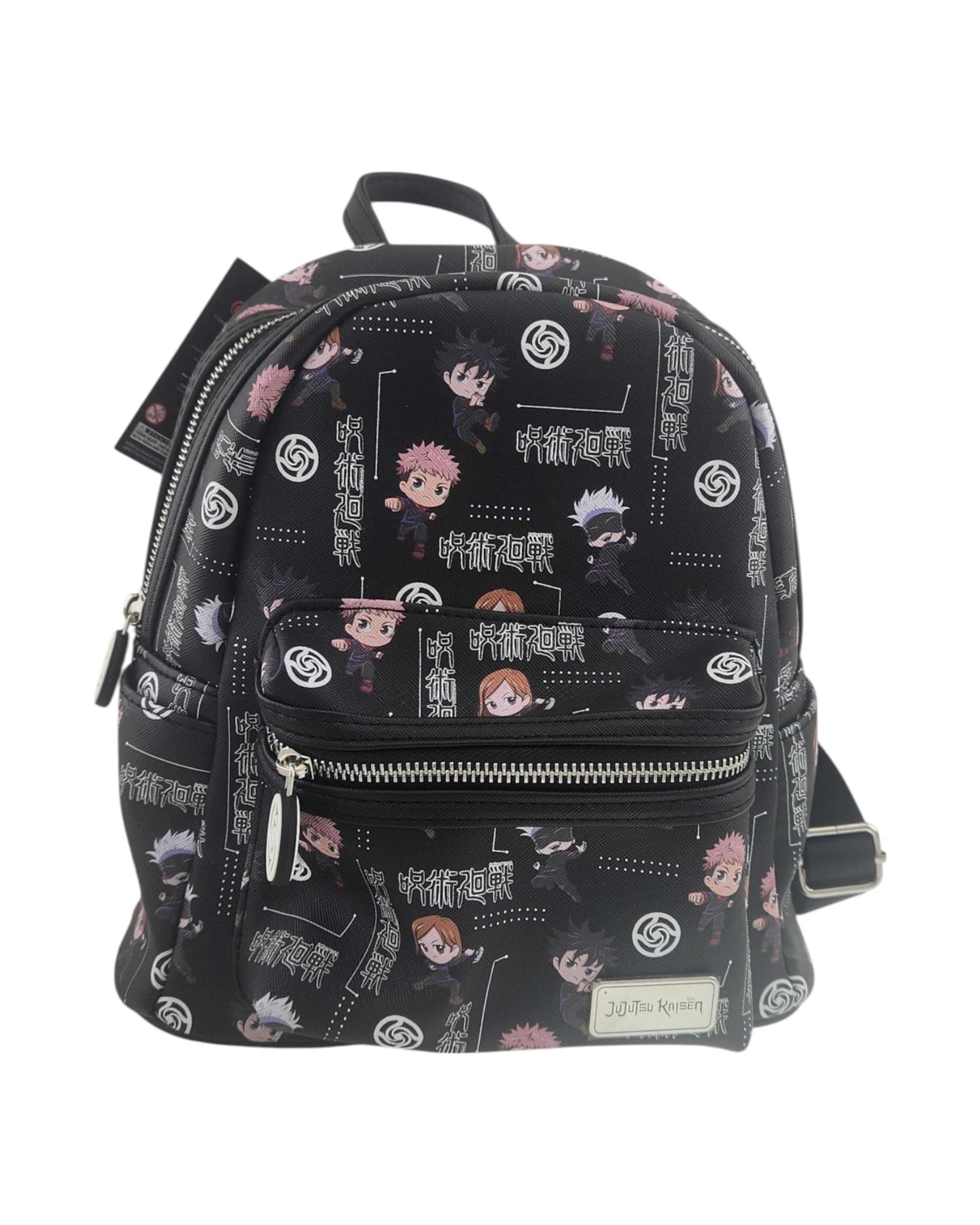 1 Jujutsu Kaisen Mini Pack Backpack - Black, 1 of 4