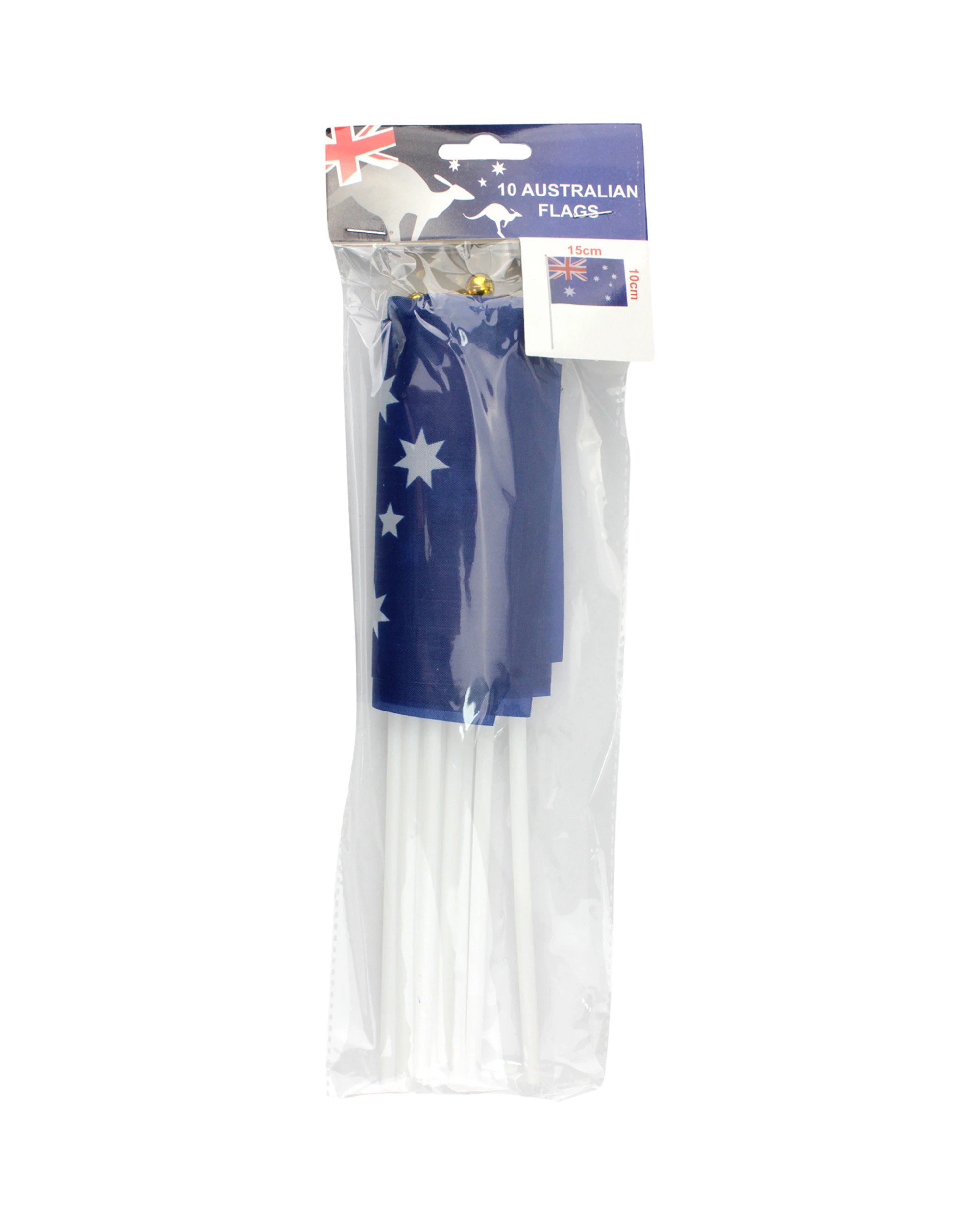 3 Party Planet Australian Flags 10cm x 15cm Pack of 10, 3 of 4