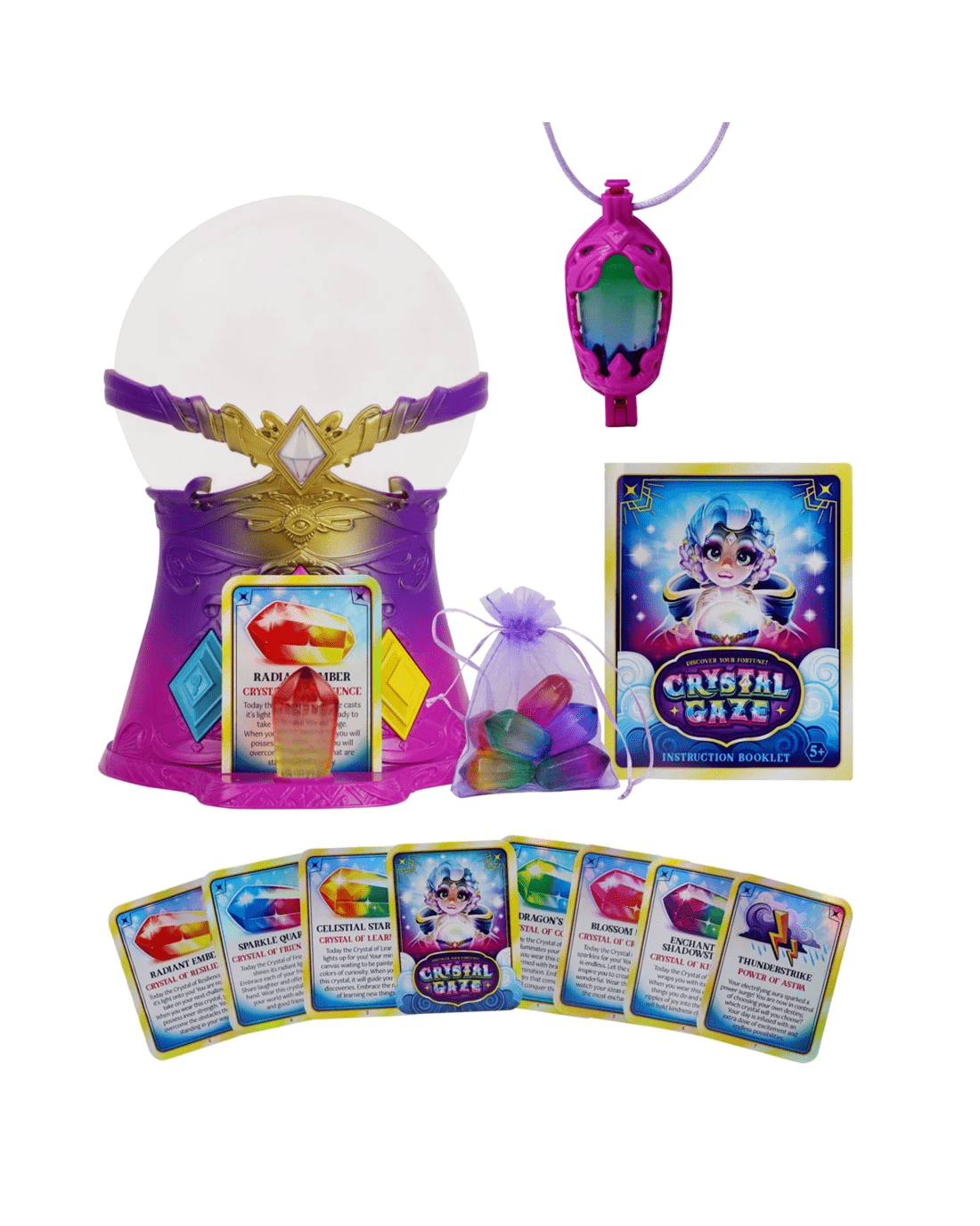 2 Crystal Gaze Fortune Telling Crystal Ball, 2 of 10