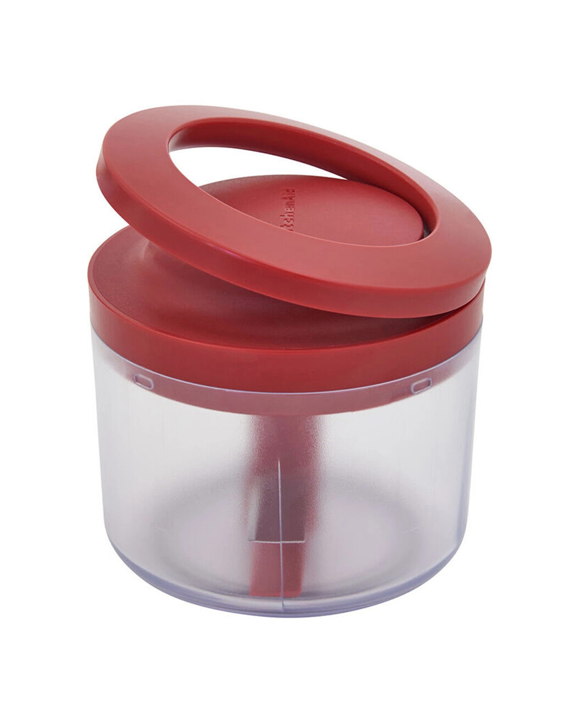 5 KitchenAid Metal Manual Food Vegetable Chopper 24oz Stainless Steel - Red, 5 of 7