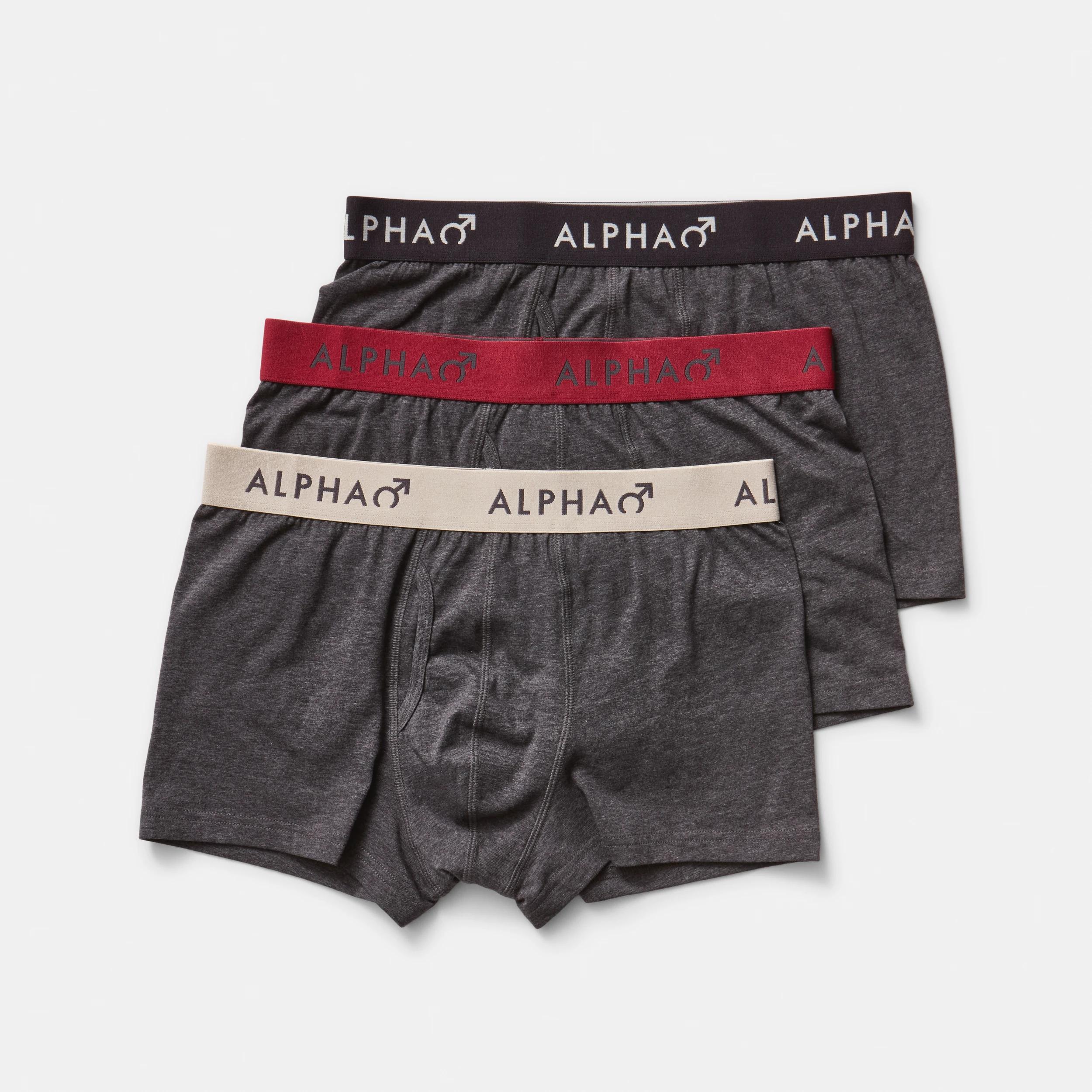 1 3 Pack Colour Elastic Trunks CHAREARTH, 1 of 8