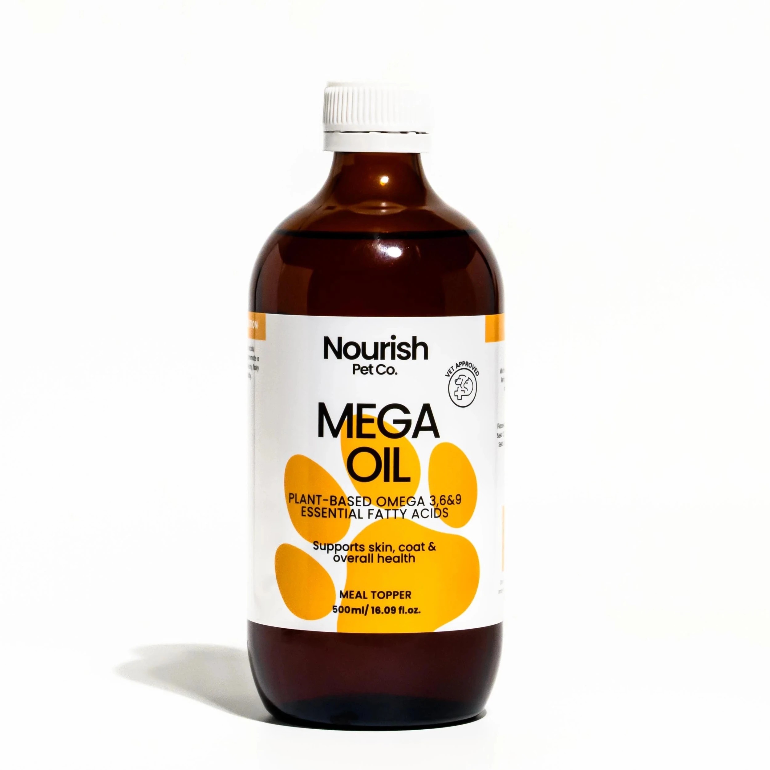 1 Nourish Pet Co Mega Oil 500ml, 1 of 1