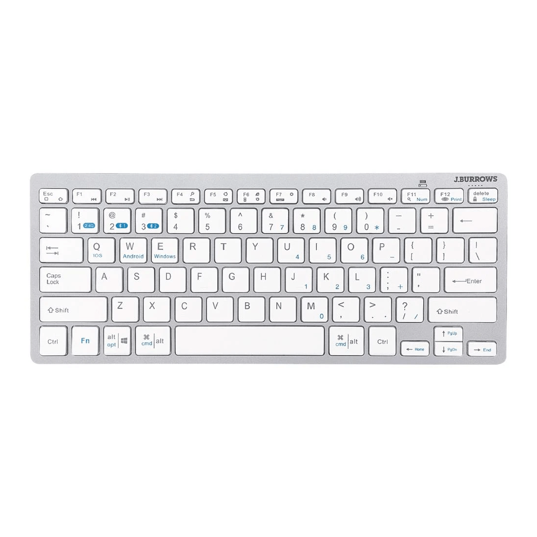 1 J.Burrows KB210 Wireless Slim Keyboard, 1 of 4