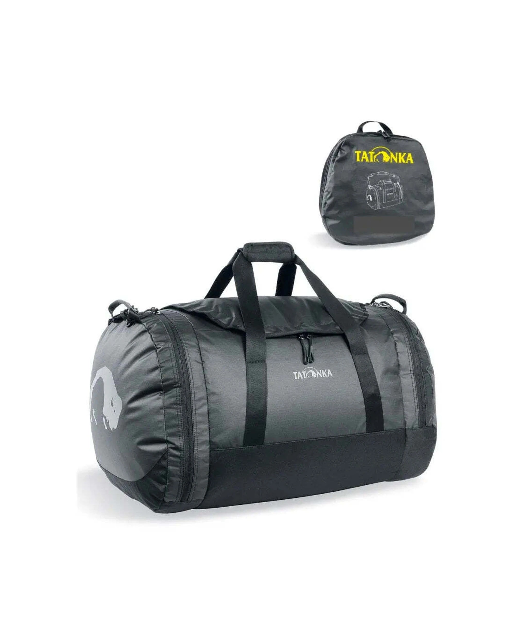 2 Tatonka Folding Travel Duffle Bag Large 55L Ultra Light Design - Black, 2 of 2