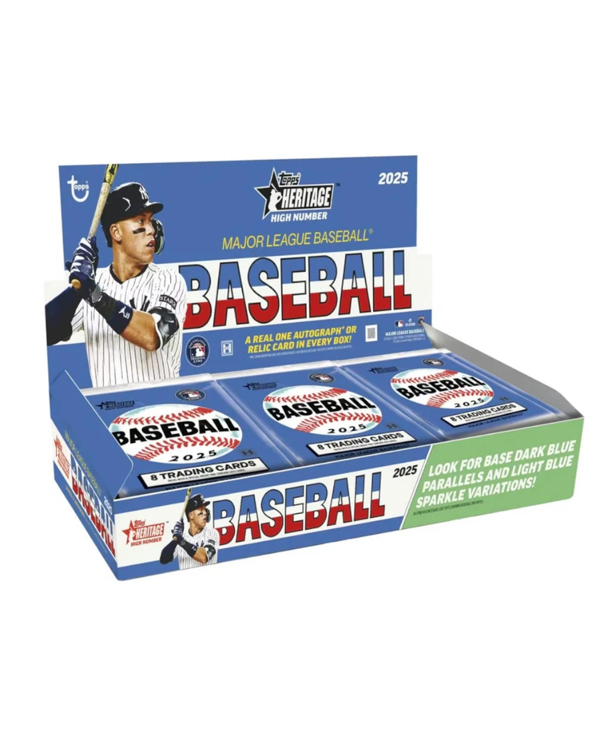 1 Topps 2025 MLB Baseball Heritage High Number Hobby Box, 1 of 6
