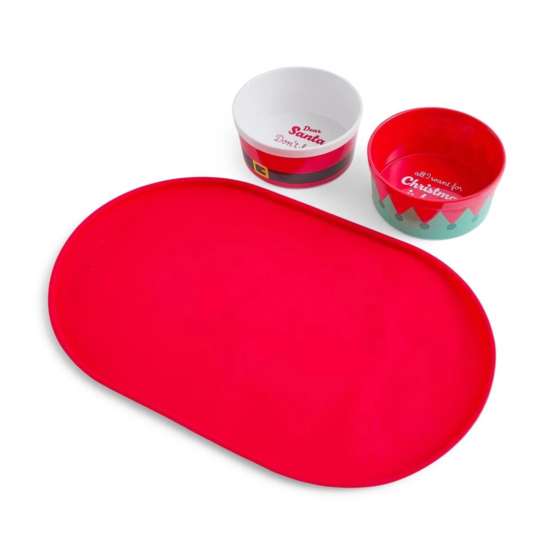 5 2 Pack Melamine Pet Bowl Set, 5 of 11