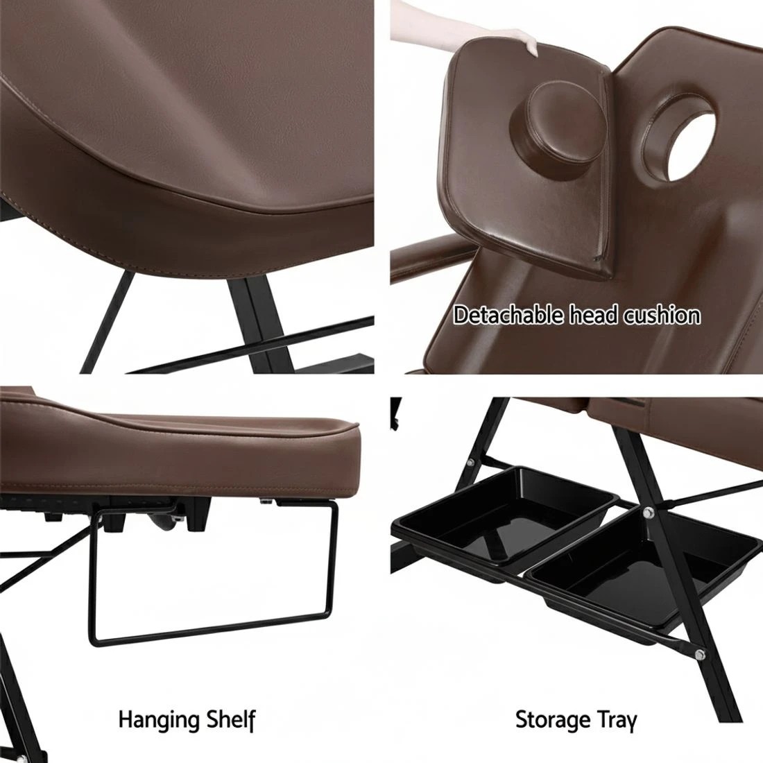 5 Zenses Massage Table Adjustable Salon Bed Chair 3 - Multi, 5 of 6