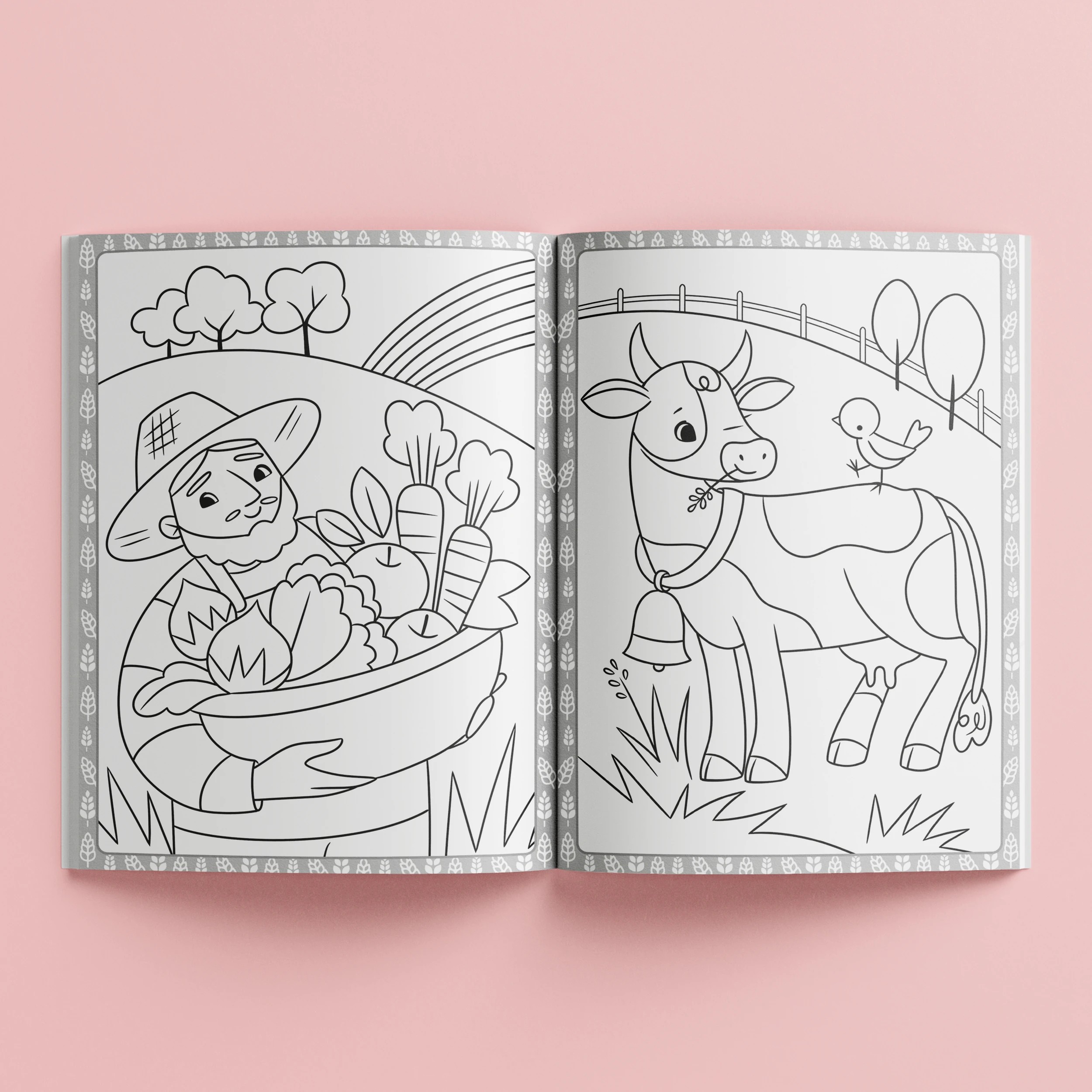 3 Mega Colouring Farmyard Fun Book, 3 of 5