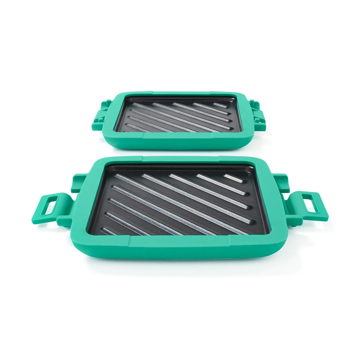 4 Microwave Toastie Maker - Green, 4 of 11