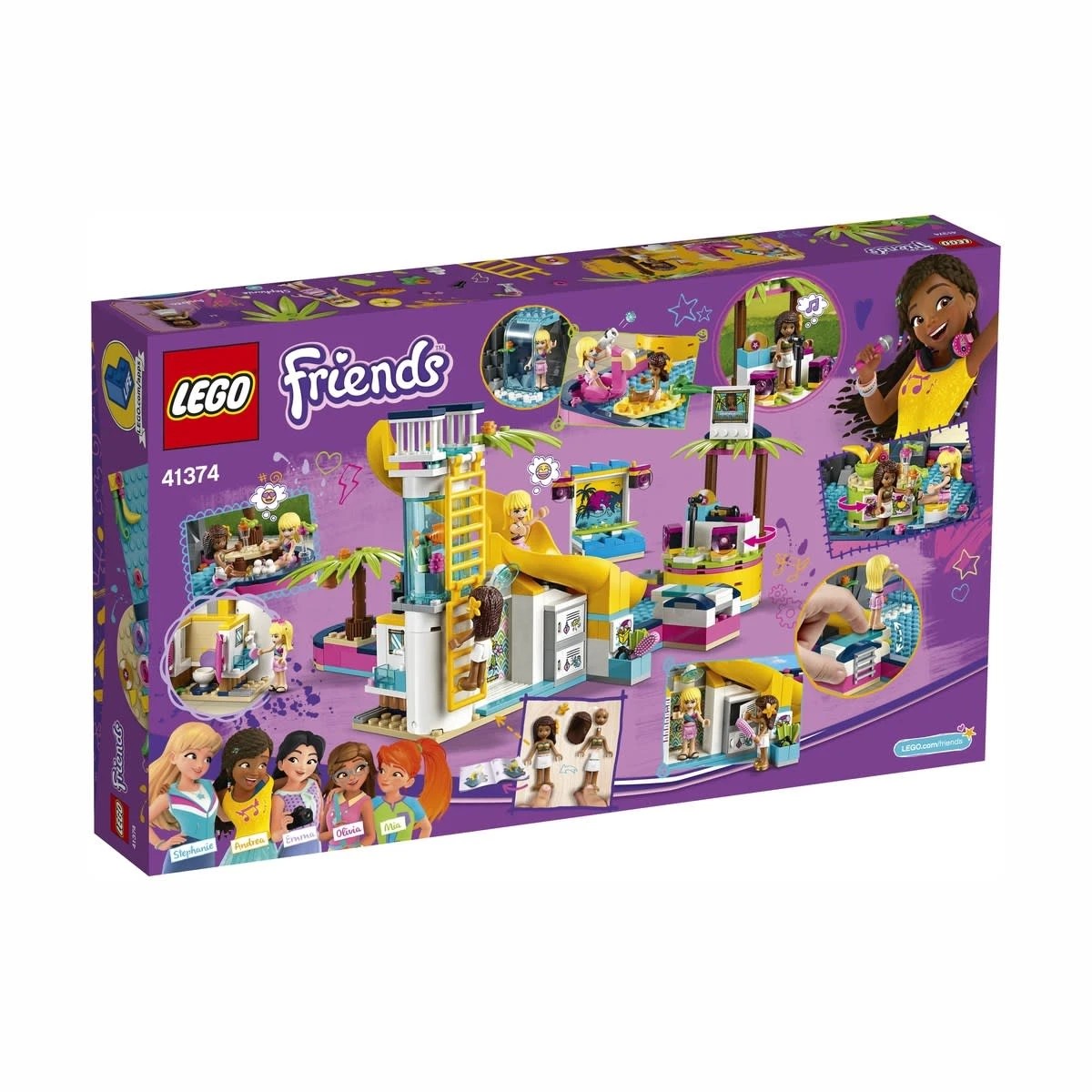 4 LEGO Friends Andrea's Pool Party 41374, 4 of 5