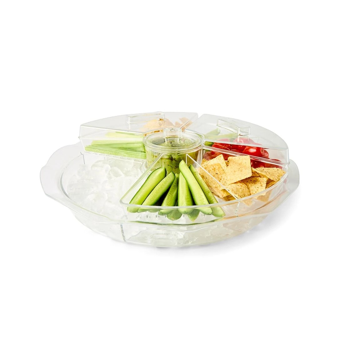 1 Serving Platter with Ice Tray, 1 of 10