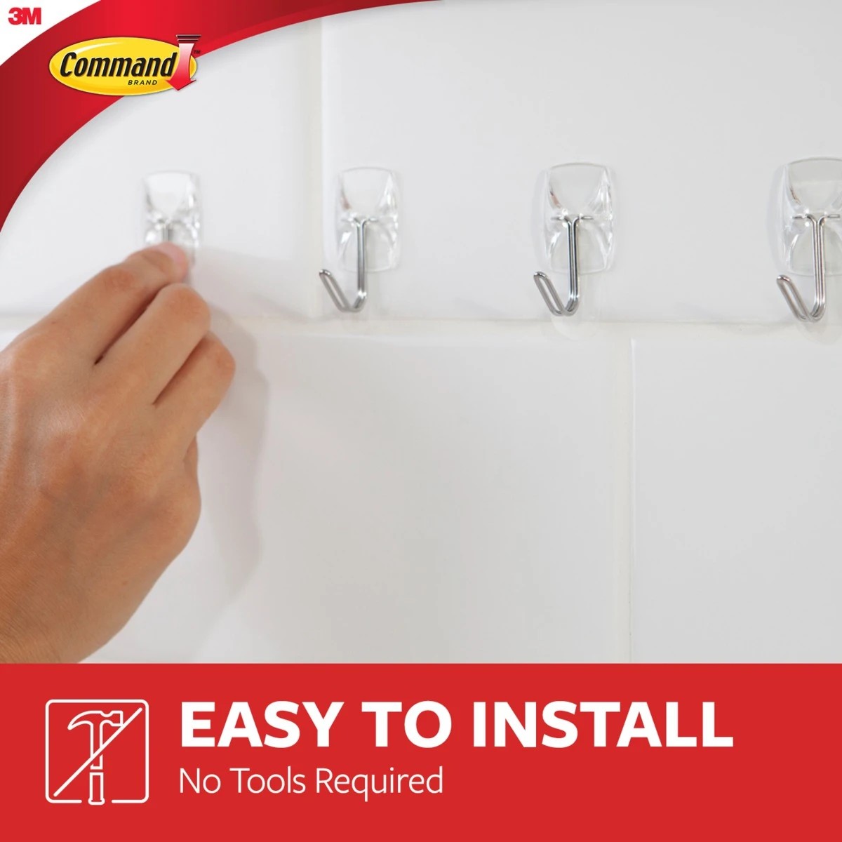 4 3M Command Mounting Hooks - Small, 4 of 5