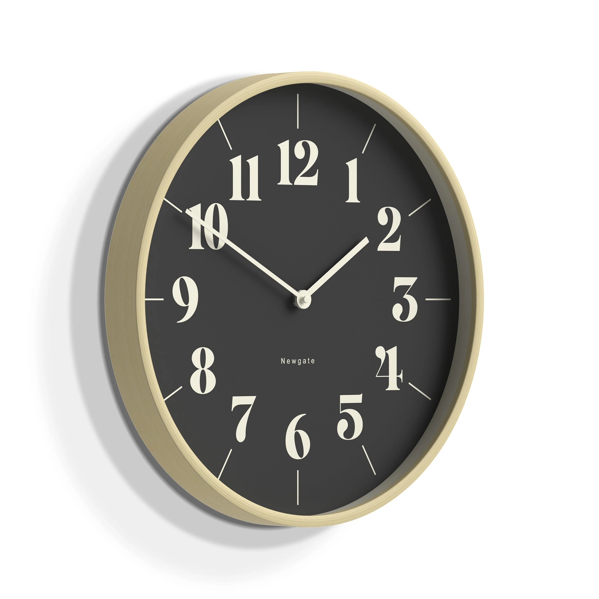Newgate Mr Clarke Clock Pale Wood Reverse Hopscotch Dial - Natural - Kmart