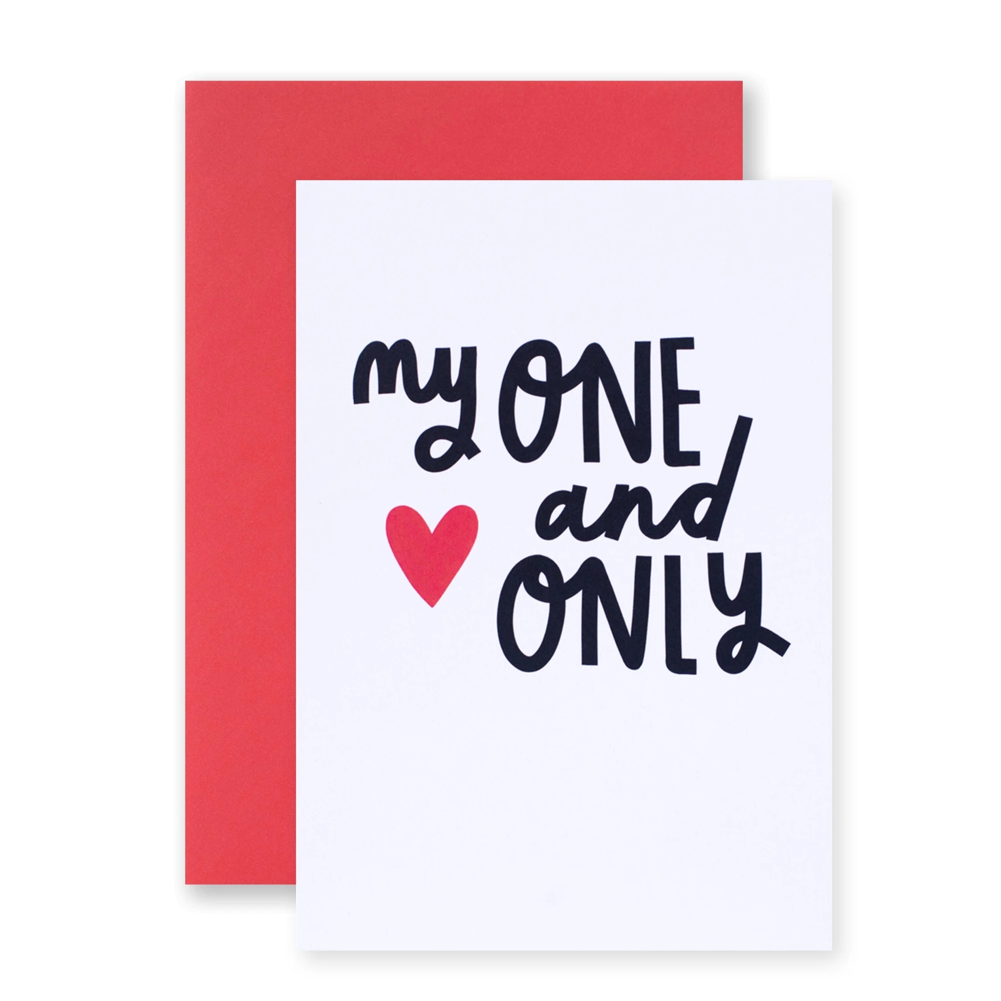 1 Hallmark Valentine's Day Card - My One and Only, 1 of 3