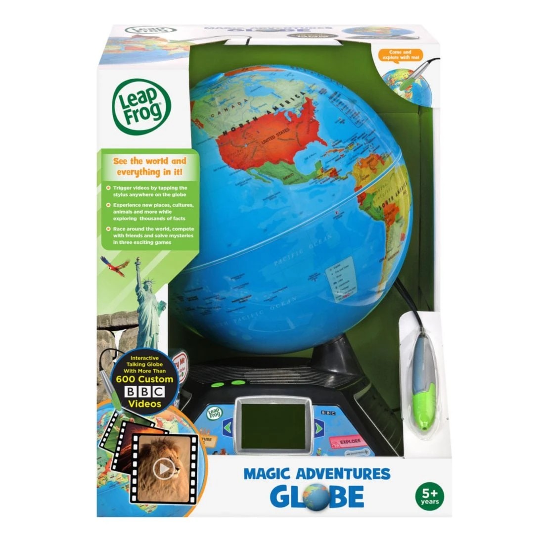 1 LeapFrog Magic Adventures Globe - Blue, 1 of 3