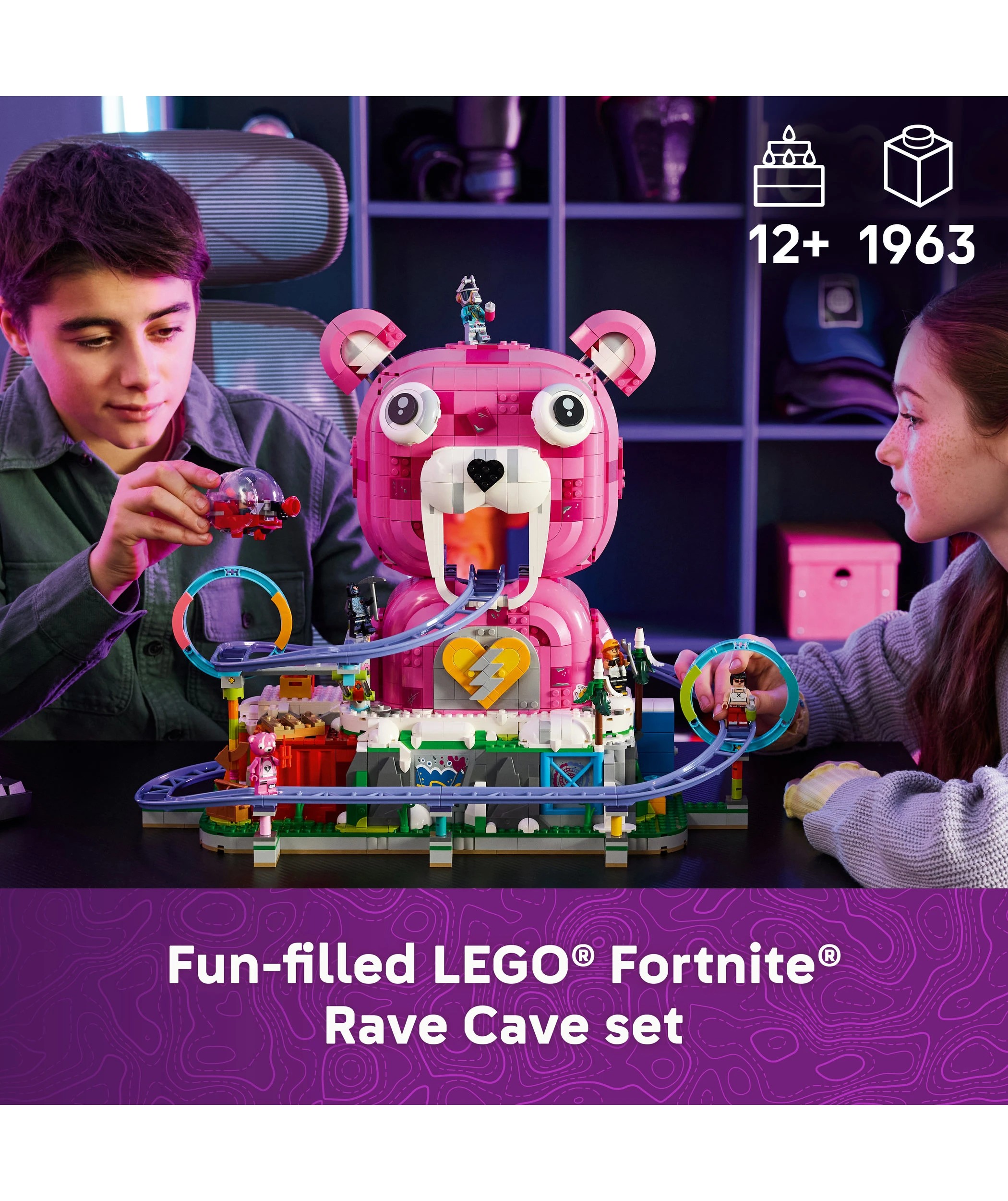 3 LEGO Fortnite Rave Cave 77082, 3 of 10