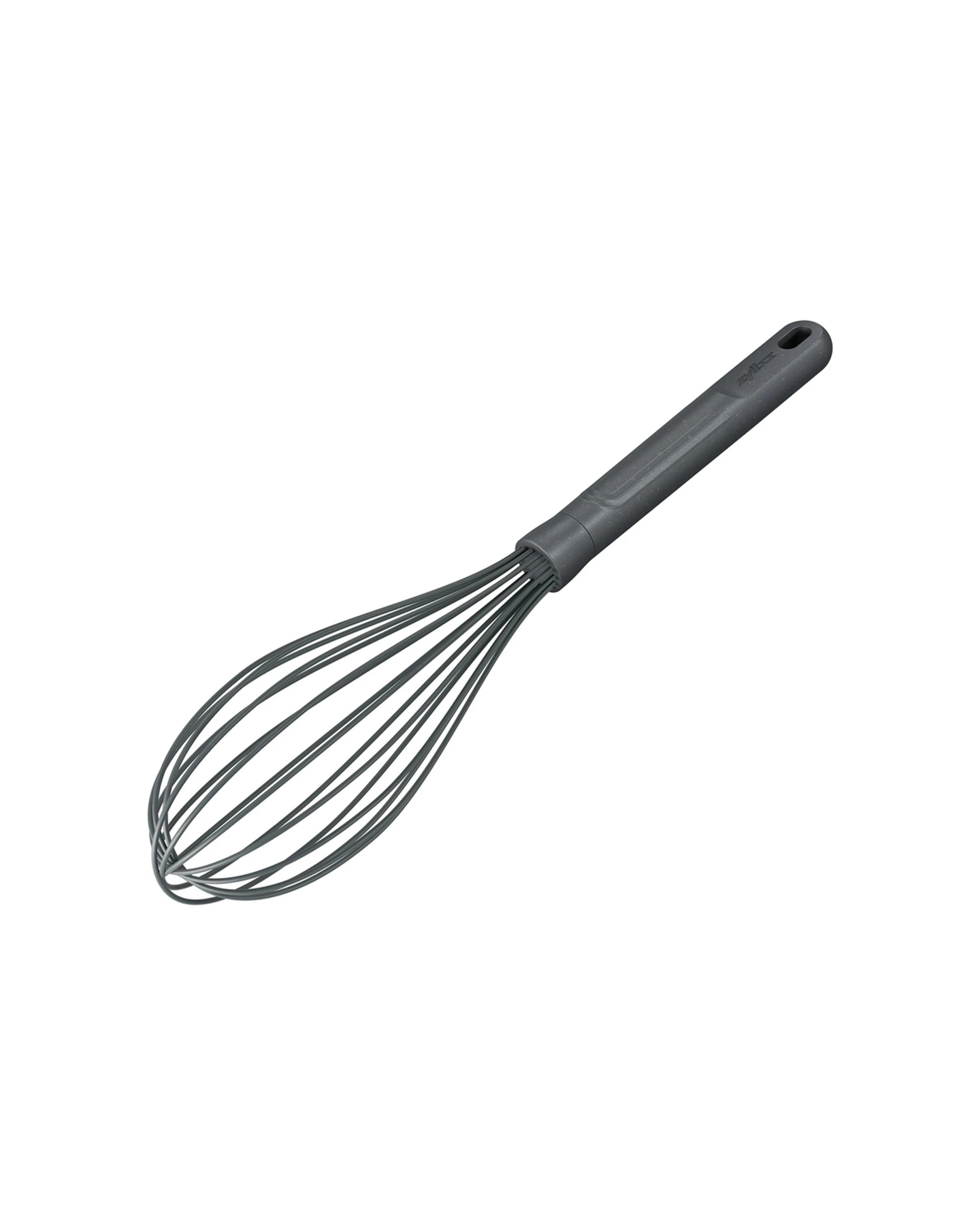 2 Zyliss Balloon Whisk Silicone Large Heat Resistant Kitchen Utensil With Wheat Straw Handle - Grey, 2 of 6