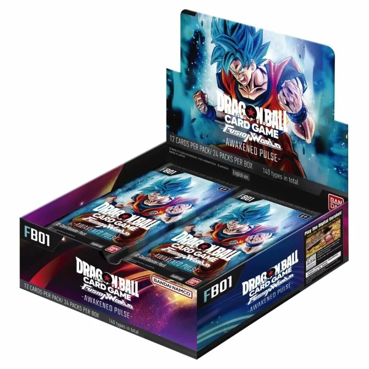 1 Dragon Ball Card Game Fusion World: Awakened Pulse Booster Display FB01