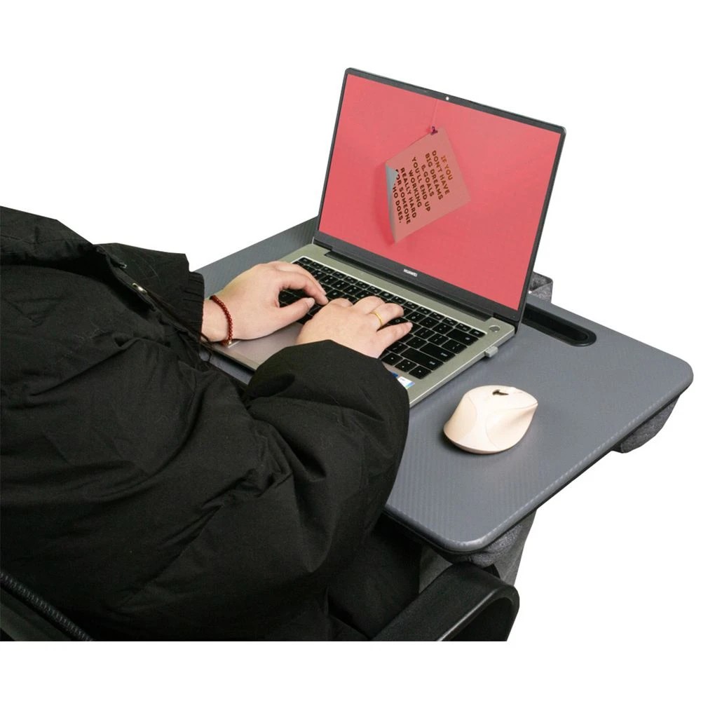 3 J.Burrows Portable Lap Desk Grey/Black, 3 of 8