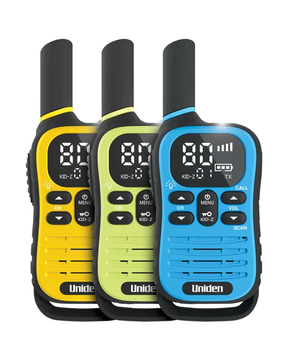 Uniden UH45 Max 2 Way UHF Radio 3 Pack