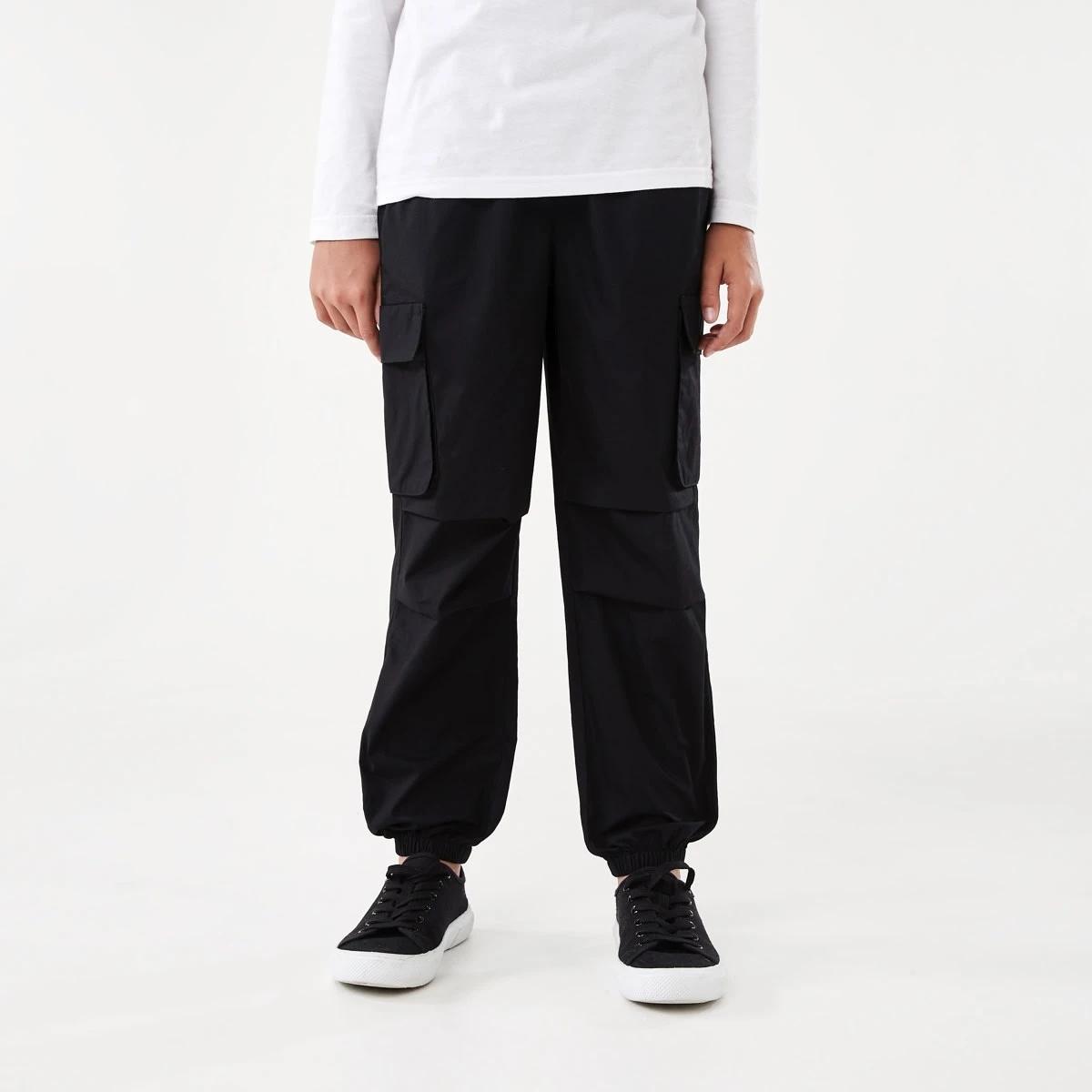 1 Parachute Pants BLACK, 1 of 9