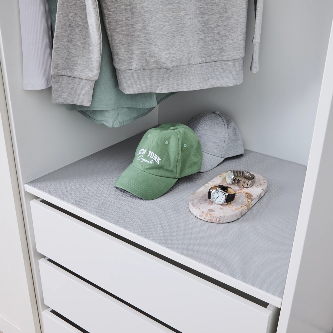 2 Vinyl Multi Purpose Liner - Grey, 2 of 8