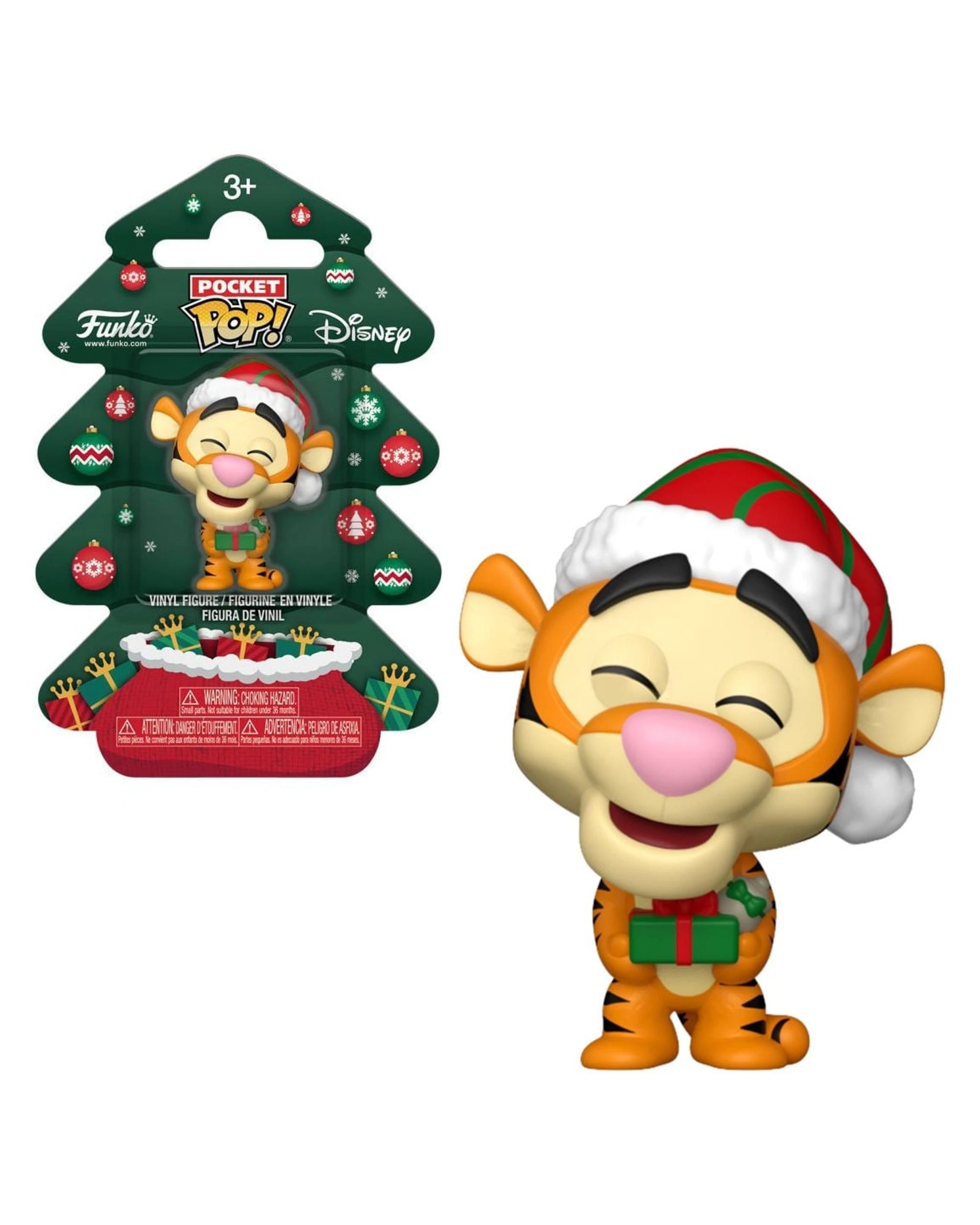 1 Disney Winnie the Pooh Tigger Holiday Pocket Funko POP! Vinyl, 1 of 3