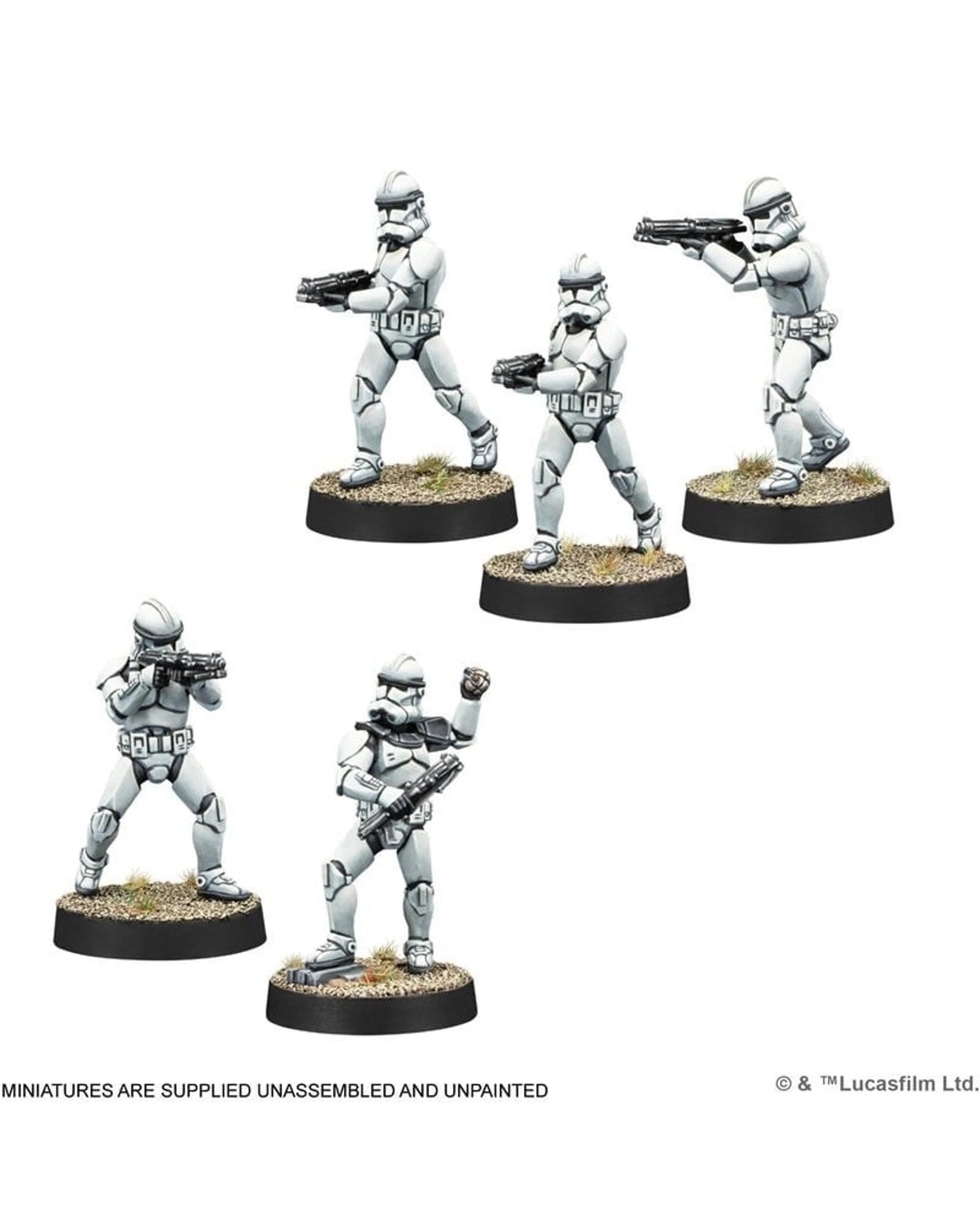 3 Star Wars: Legion Clone Troopers Infantry Unit Expansion, 3 of 3
