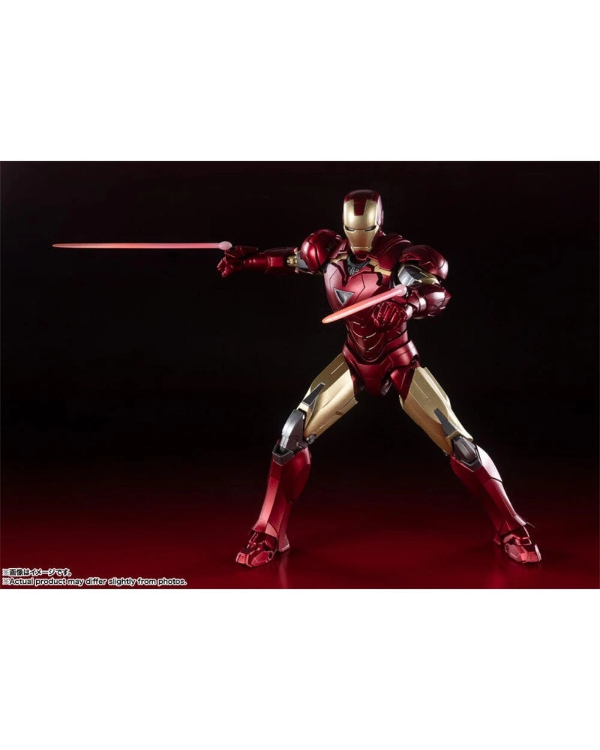 6 Tamashii Nations S.H. Figuarts Marvel The Infinity Saga Iron Man Mark 6 Figure, 6 of 6