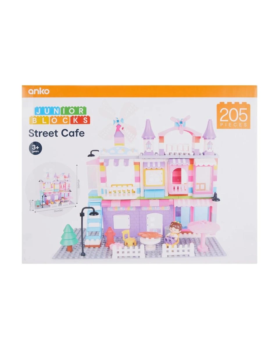 1 205 Piece Junior Blocks: Street Cafe, 1 of 6