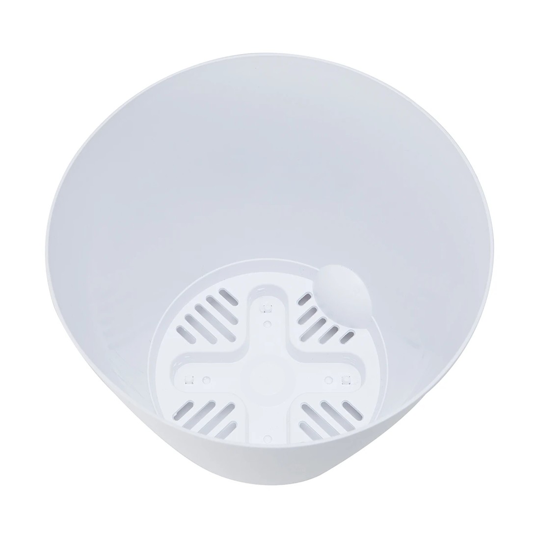 3 35cm Plastic Pot - White, 3 of 5