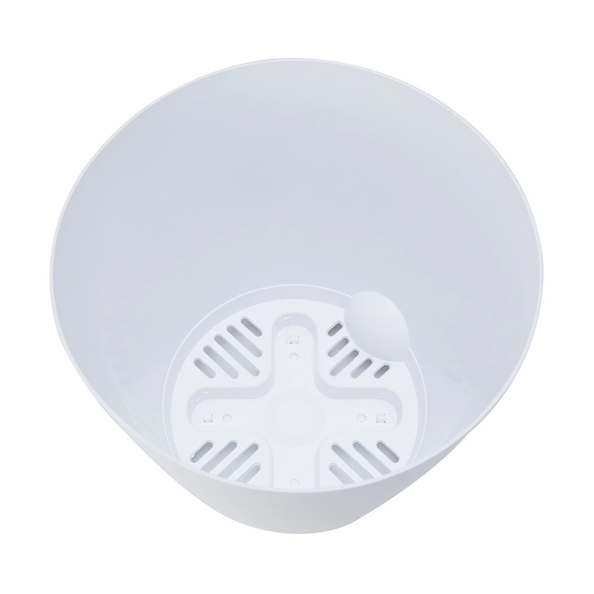 3 35cm Plastic Pot - White, 3 of 5