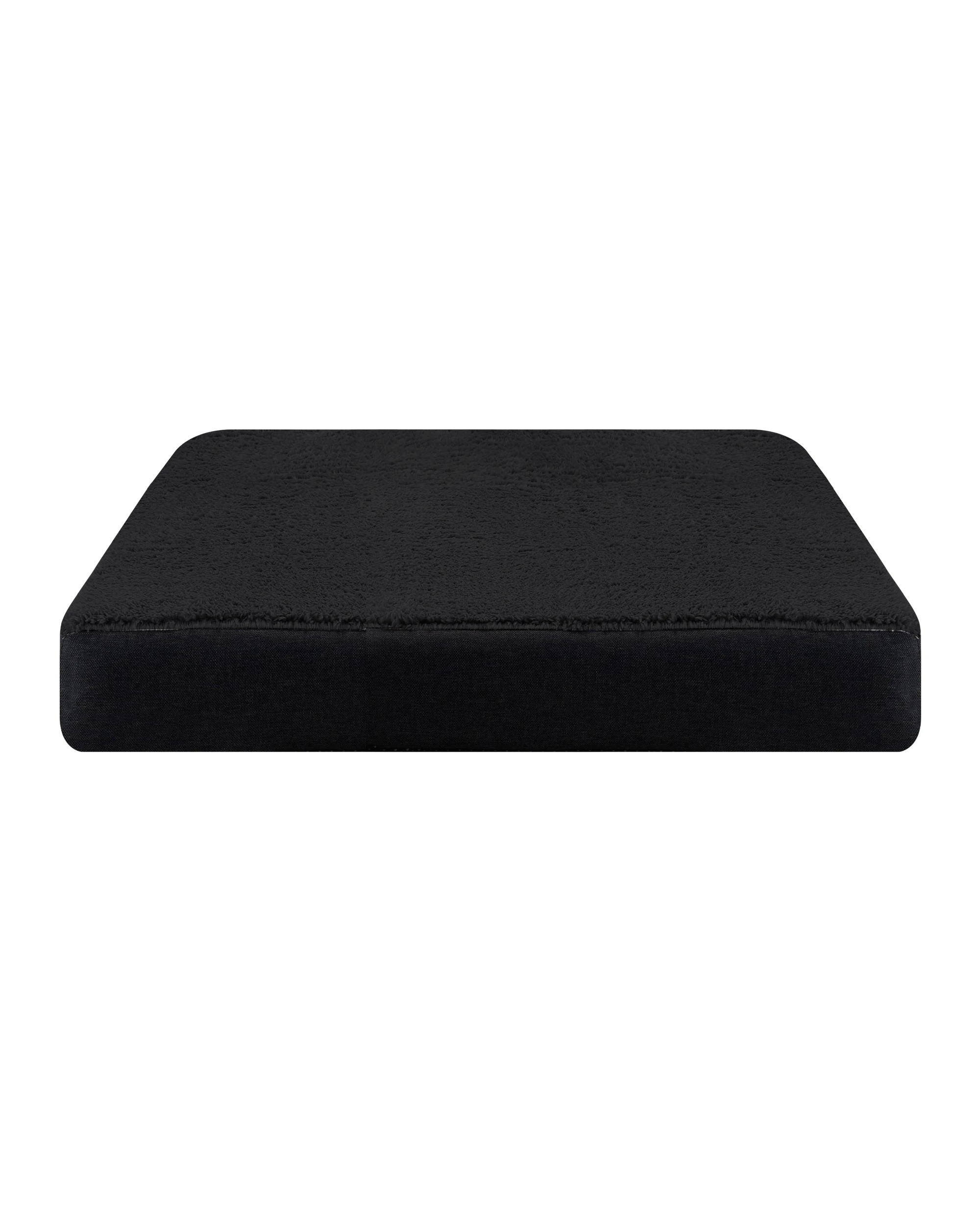 3 Petzly Dog Bed Mat for Pet Machine Washable Cover Waterproof Liner Black XLarge, 3 of 9