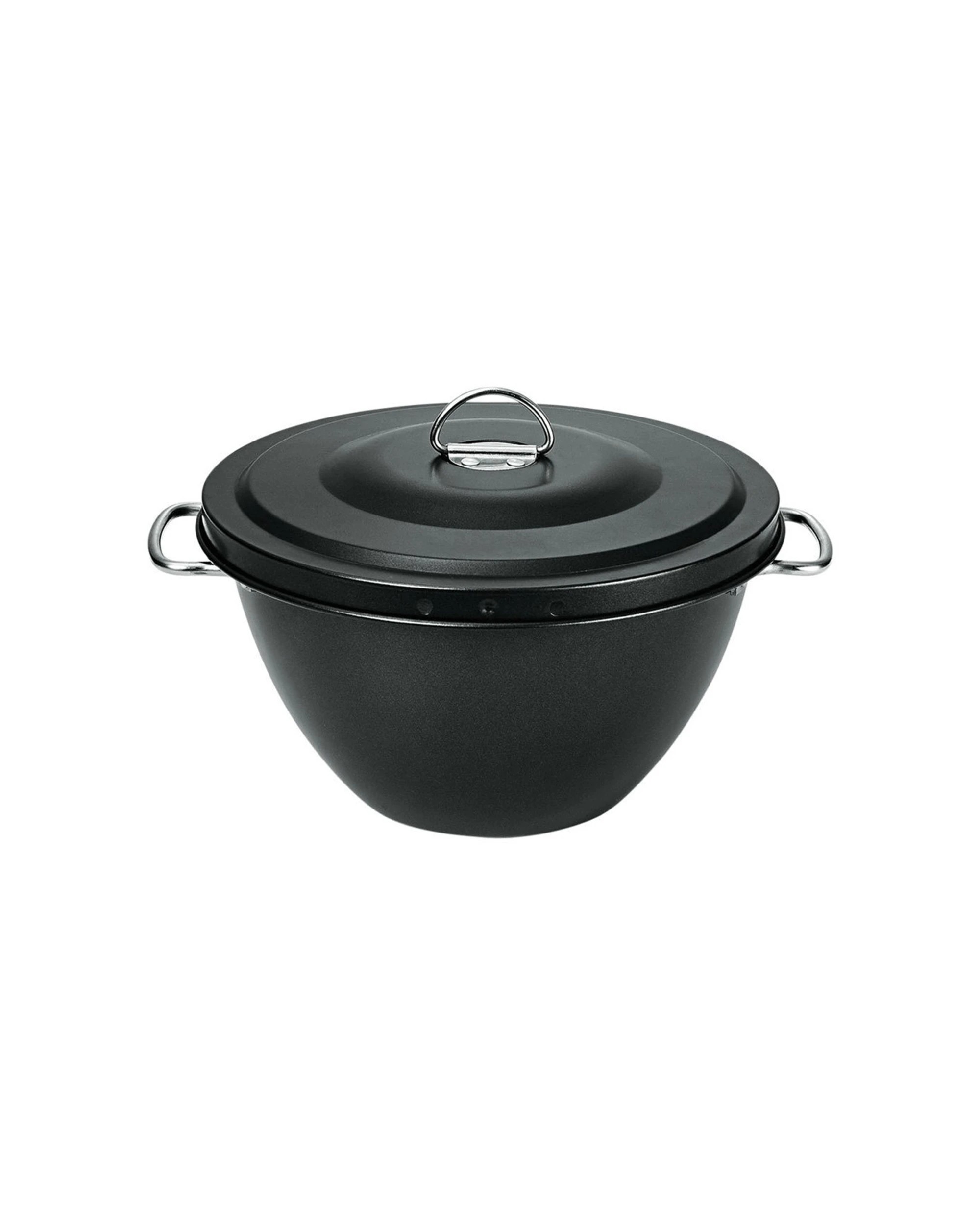 2 Avanti Mini Non-stick Pudding Steamer 250ml Easy-clean Riveted Handles
 - Black, 2 of 3